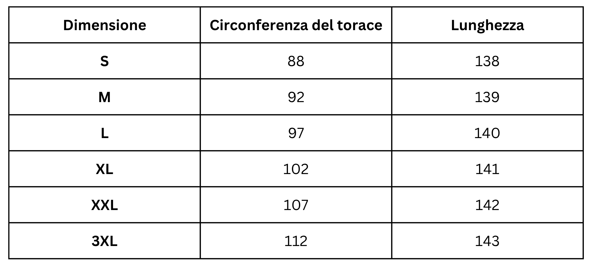 Size Guide