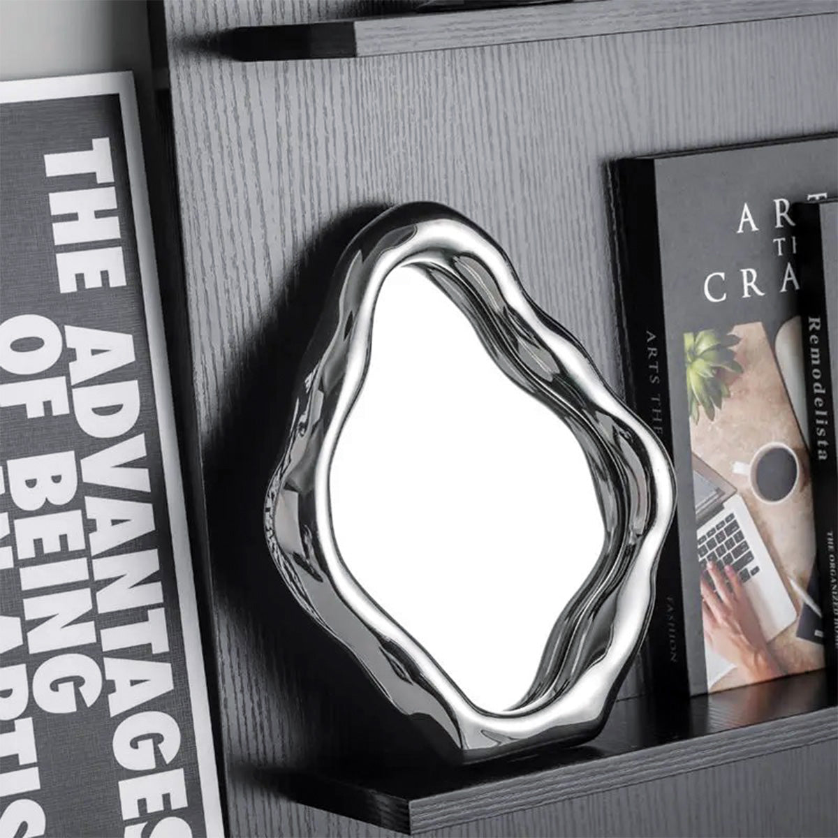 Specchio da Tavolo Elegante Aura | Perfettamente Progettato per il Tuo Comò e Applicazione del Trucco Senza Sforzo - - Bathroom Decor Mirrors - Concept Palermo