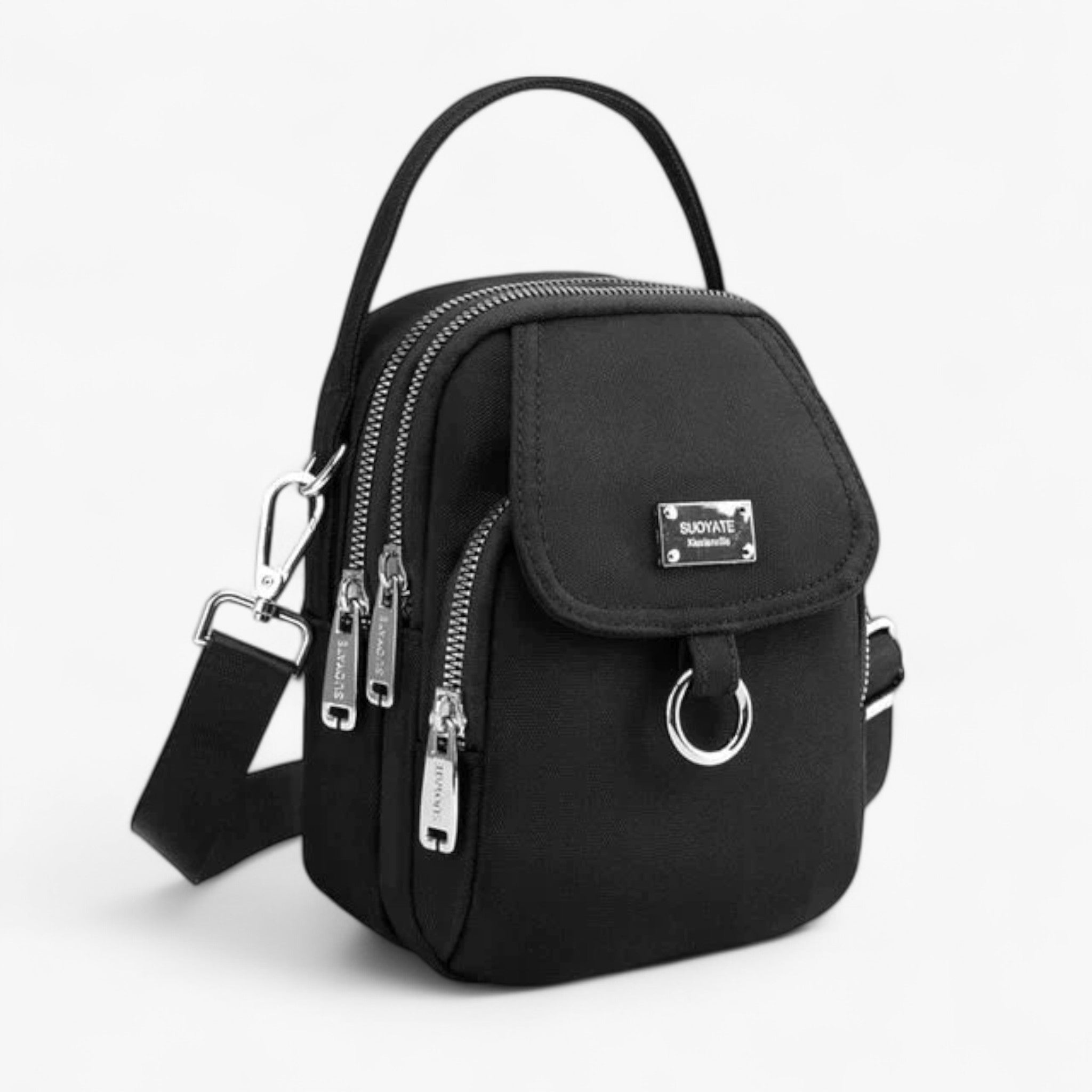 Aurora | Piccola Tracolla - Nero - Bags Crossbody Bags handbags Shoulder & Crossbody Bags - Concept Palermo