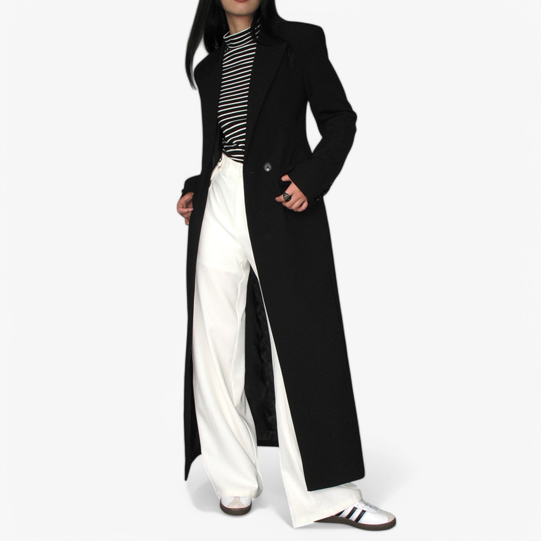 Elena - Elegante Trench Coat Lungo - - week41-wednesday women - Concept Palermo