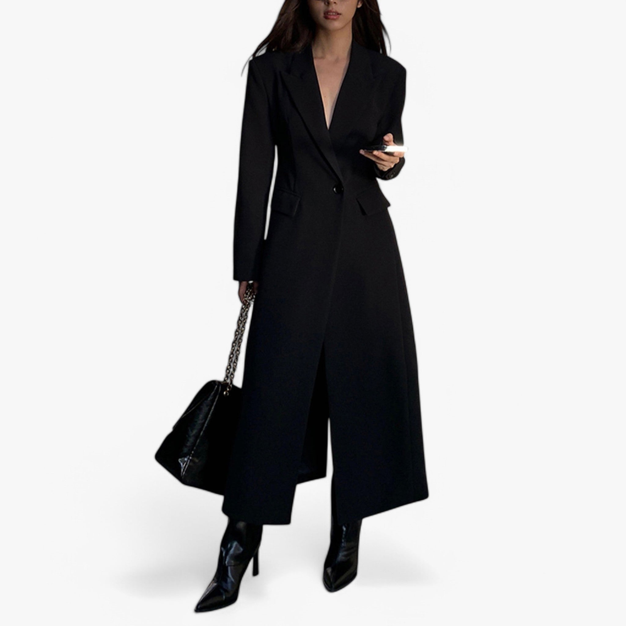 Elena - Elegante Trench Coat Lungo - - week41-wednesday women - Concept Palermo