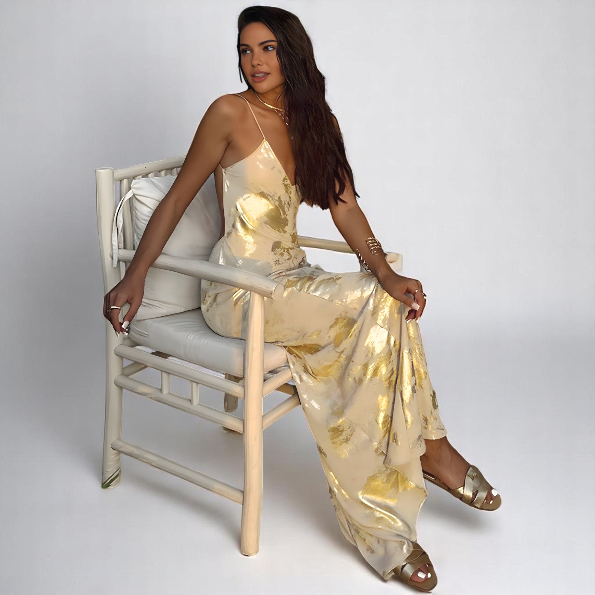 Sofia | Abito da sera in seta - - casual dresses DRESS dresses-ai elegant dresses female dress new shop now women - Concept Palermo