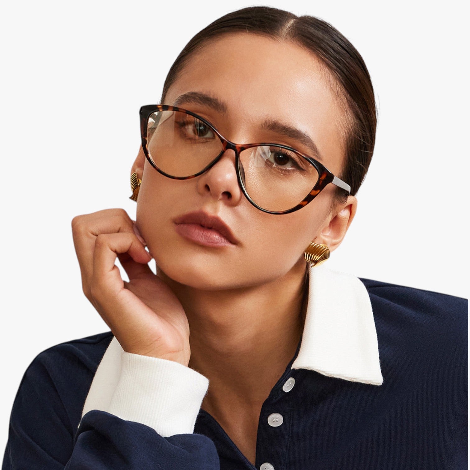 Clara | Occhiali retrò con montatura leopardata - - Cat Eye Sunglasses Sunglasses sunglasses for women - Concept Palermo