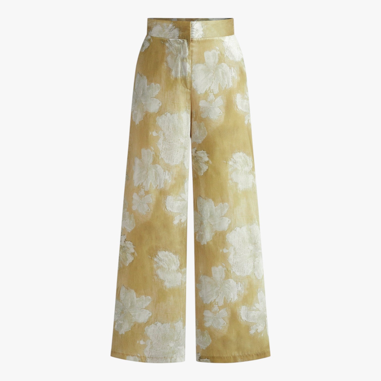 Ysabelle | Pantaloni dritti con stampa floreale romantica - - clothing long pants mid waist non-stretch pants pants for women regular fit women women pants woven fabric - Concept Palermo