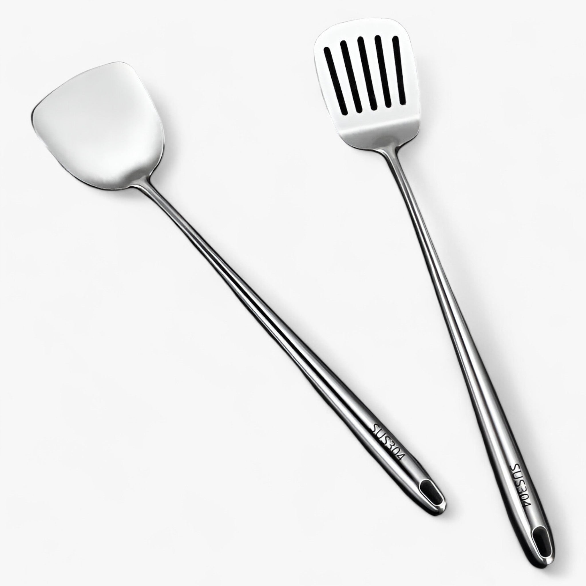 Pentole in acciaio inox | Pentole affidabili e versatili - Cucchiaio + Cucchiaio con frusta - Kitchen kitchen tools kitchen utensil - Concept Palermo