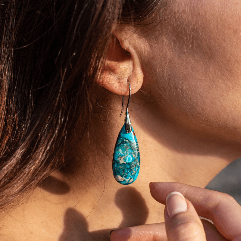 Orecchini Regaliet con Protezione a Goccia OceanEnergy - - EARRINGS Earrings for Women Girls New Fashion Earrings - Concept Palermo