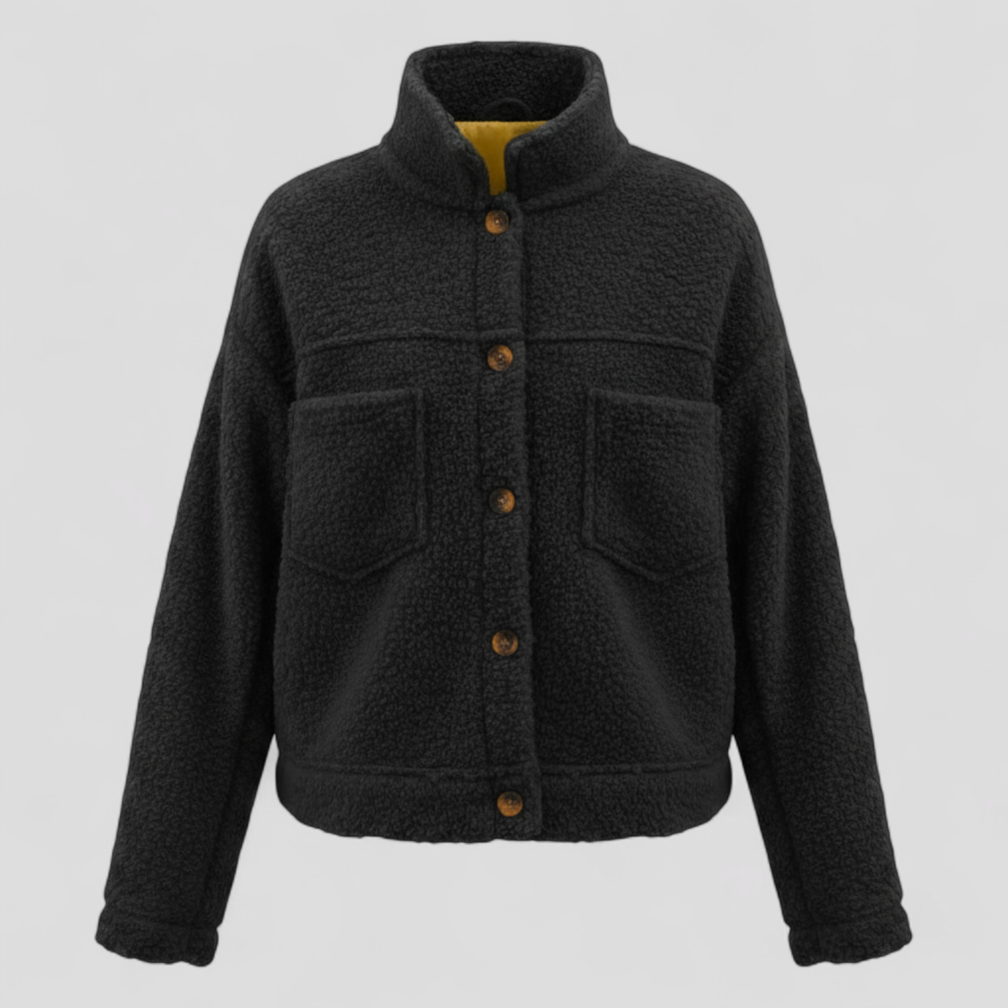 Jasmine | Breve e dolce - Nero - Jackets ladies_jackets_cardigan Women jackets - Concept Palermo
