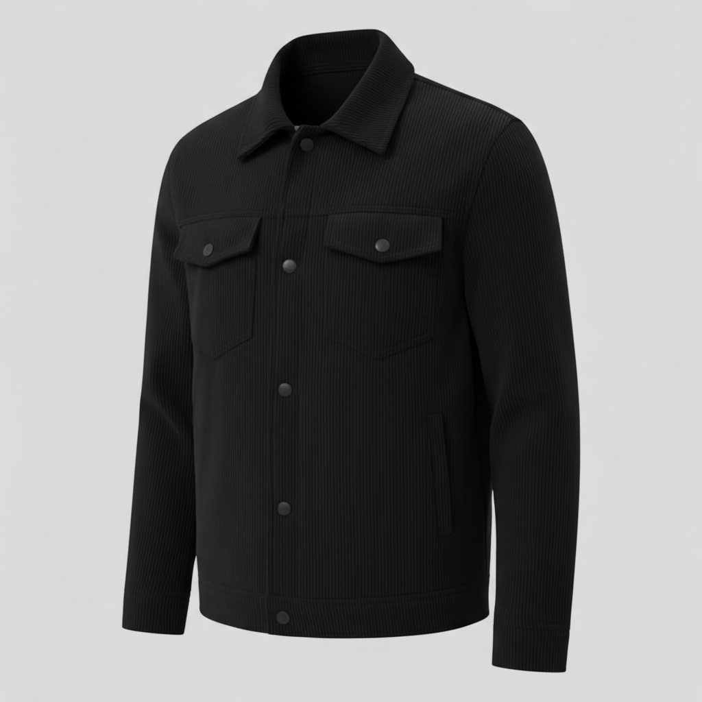 Robert | Elegante giacca invernale: calore e stile per ogni occasione - Nero - coat men Jackets & Coats - Concept Palermo