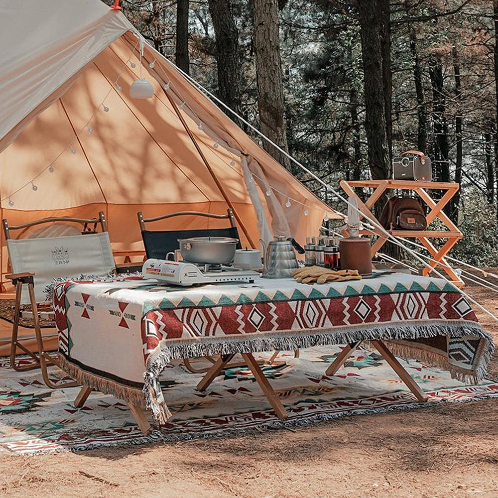 Boho Picnic Blanket | Una coperta bohémien alla moda per le tue attività all'aperto - - Blankets picnic cloth pinic blankets - Concept Palermo