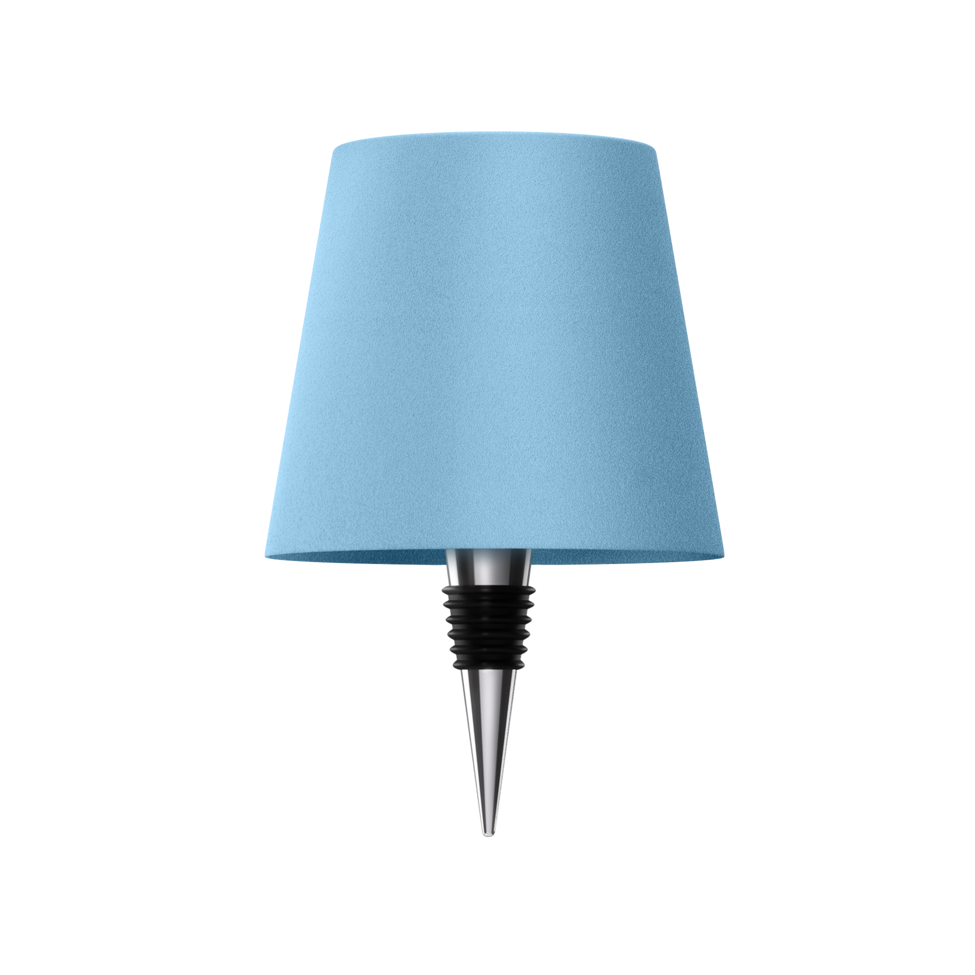 ARIA - Lampada Senza Fili a Forma di Bottiglia - Illuminazione Portatile e Elegante - Blu - P2 - Concept Palermo