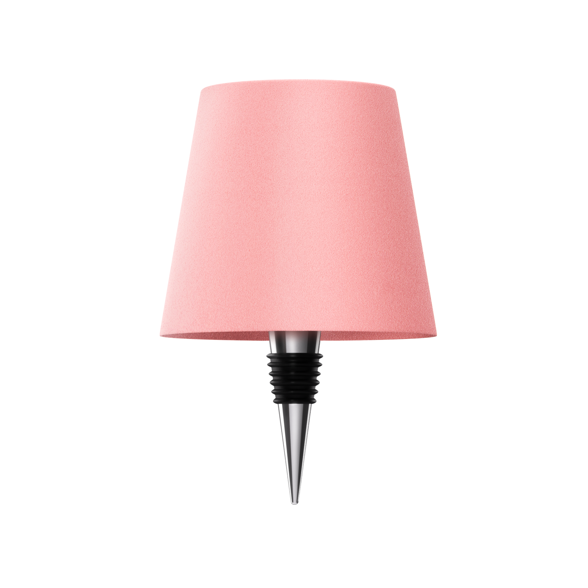 ARIA - Lampada Senza Fili a Forma di Bottiglia - Illuminazione Portatile e Elegante - Rosa - P2 - Concept Palermo