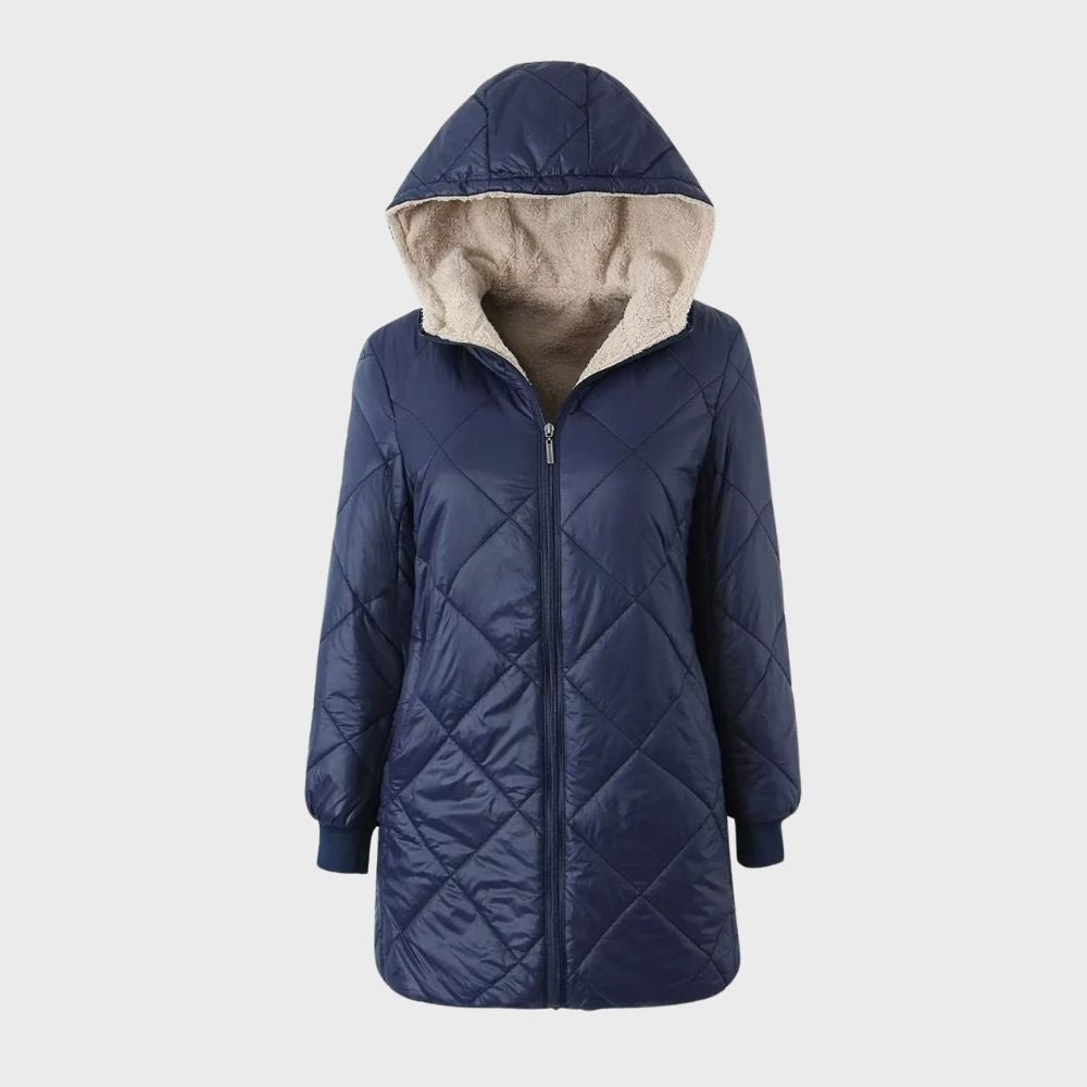 Elysia | Giacca invernale alla moda – Calore elegante per giorni freddi - Marina - google Jassen dames missnew reworded2 Winter jacket women women - Concept Palermo