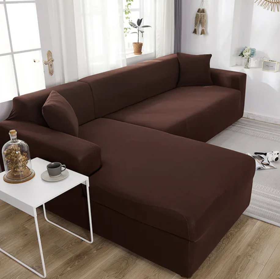 SofCove - Copridivano lavabile | prolunga la durata, idrorepellente, elastico - Caffè - cover elastic band Sofa Sofa cover Washable cover - Concept Palermo