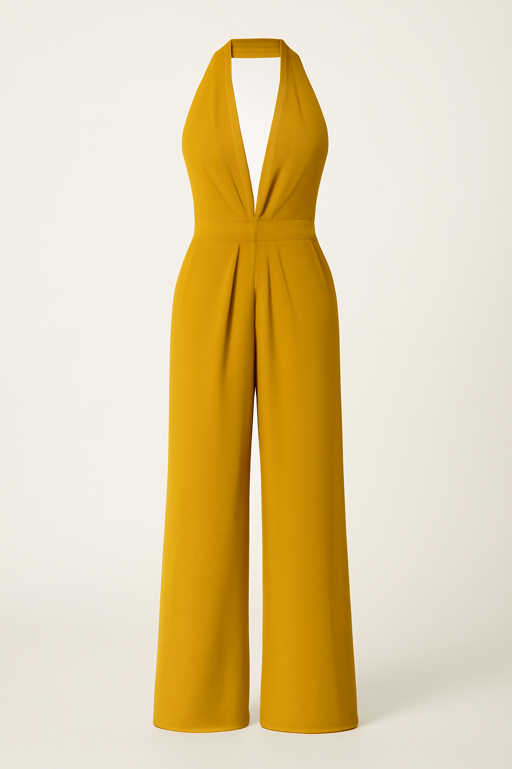 Sadie - Elegante salopette con scollo all'americana e tuta a gamba larga - Giallo - 12/28/2024 GOOD Summer/Jumpsuit - Concept Palermo