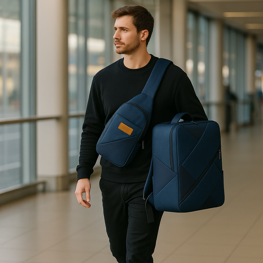 Evan | Set 3 in 1 con zaino e accessori coordinati - - Backpack Backpacks - Concept Palermo