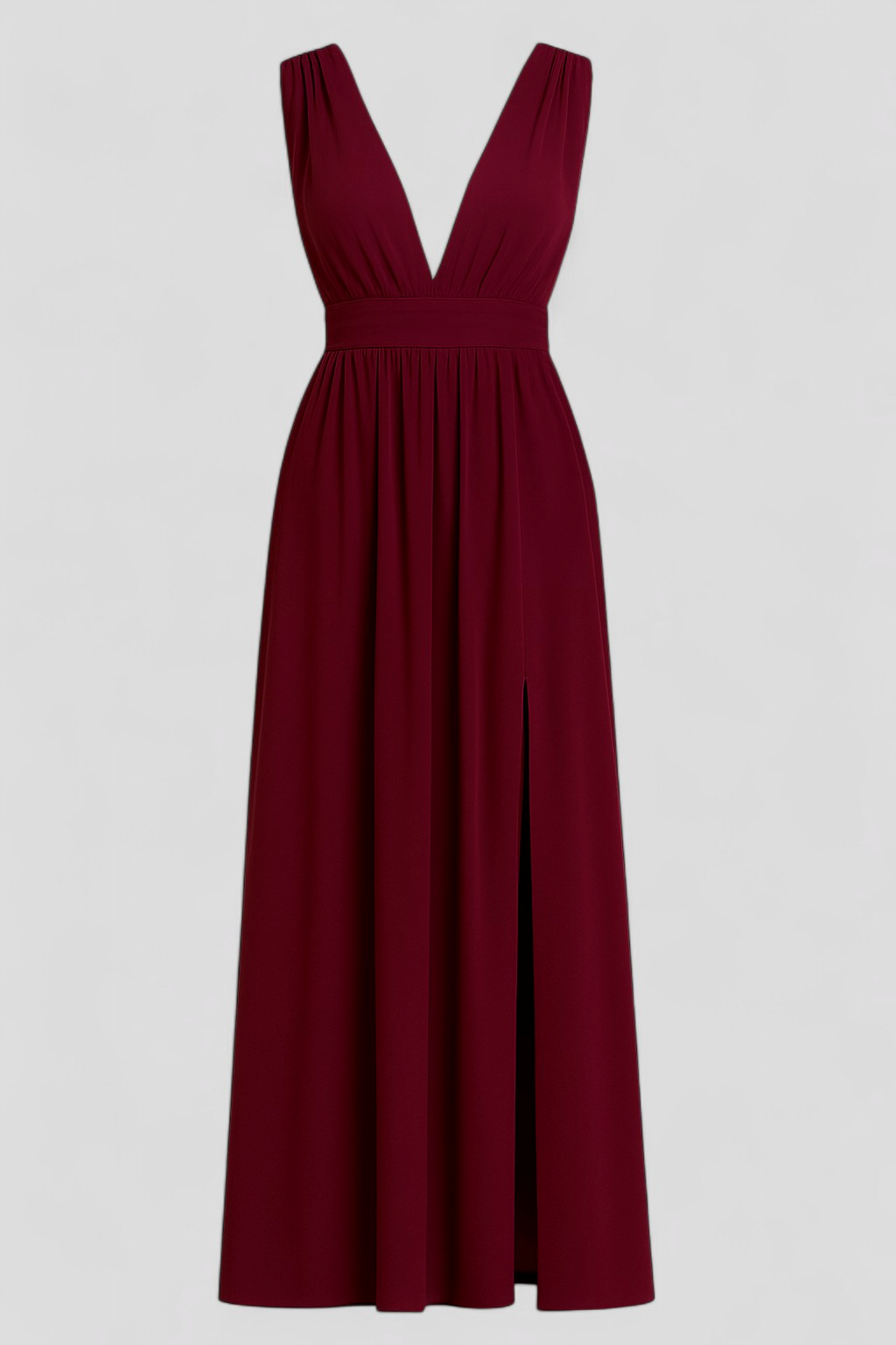 Adelina | Abito Elegante per Donna - Borgogna - abbigliamento di alta qualità abbigliamento formale abiti eleganti abito da sera abito lungo moda donna rochie da cerimonia stile e comfort vestiti per eventi speciali vestito sofisticato - Concept Palermo