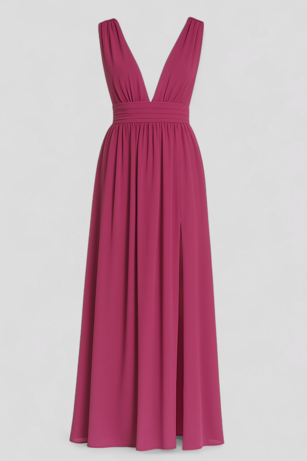 Adelina | Abito Elegante per Donna - rosa magenta - abbigliamento di alta qualità abbigliamento formale abiti eleganti abito da sera abito lungo moda donna rochie da cerimonia stile e comfort vestiti per eventi speciali vestito sofisticato - Concept Palermo