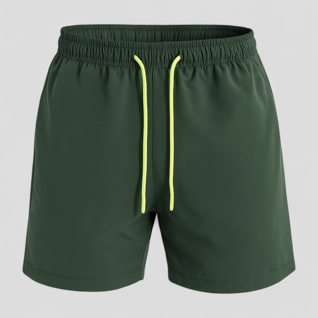 Davide | Costumi da Bagno Uomo Asciugatura Rapida - Verde scuro - abbigliamento da spiaggia abbigliamento sportivo acquatico accessori per nuoto costume da bagno con asciugatura rapida costume da bagno uomo costume da piscina costumi da bagno elastici costumino da mare moda estiva uomo moda mare comfortevole - Concept Palermo