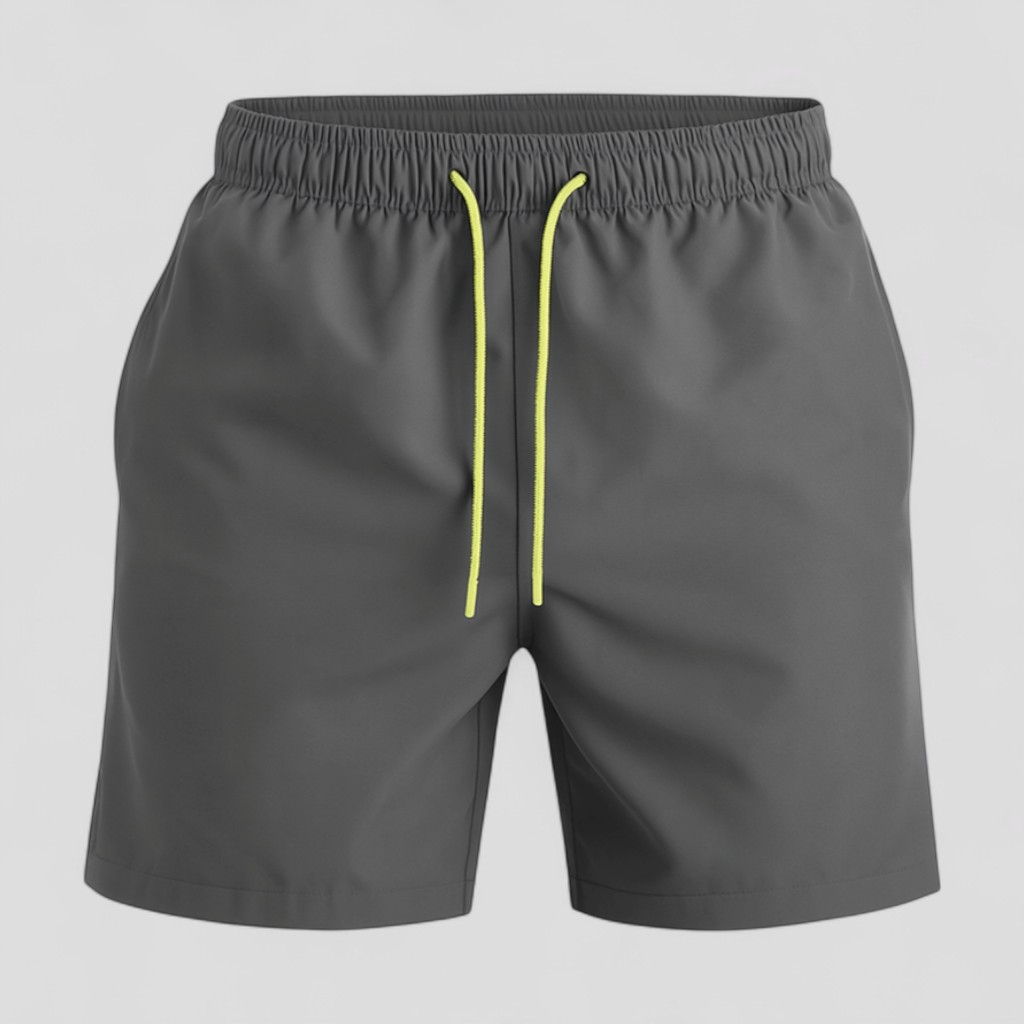 Davide | Costumi da Bagno Uomo Asciugatura Rapida - Grigio scuro - abbigliamento da spiaggia abbigliamento sportivo acquatico accessori per nuoto costume da bagno con asciugatura rapida costume da bagno uomo costume da piscina costumi da bagno elastici costumino da mare moda estiva uomo moda mare comfortevole - Concept Palermo