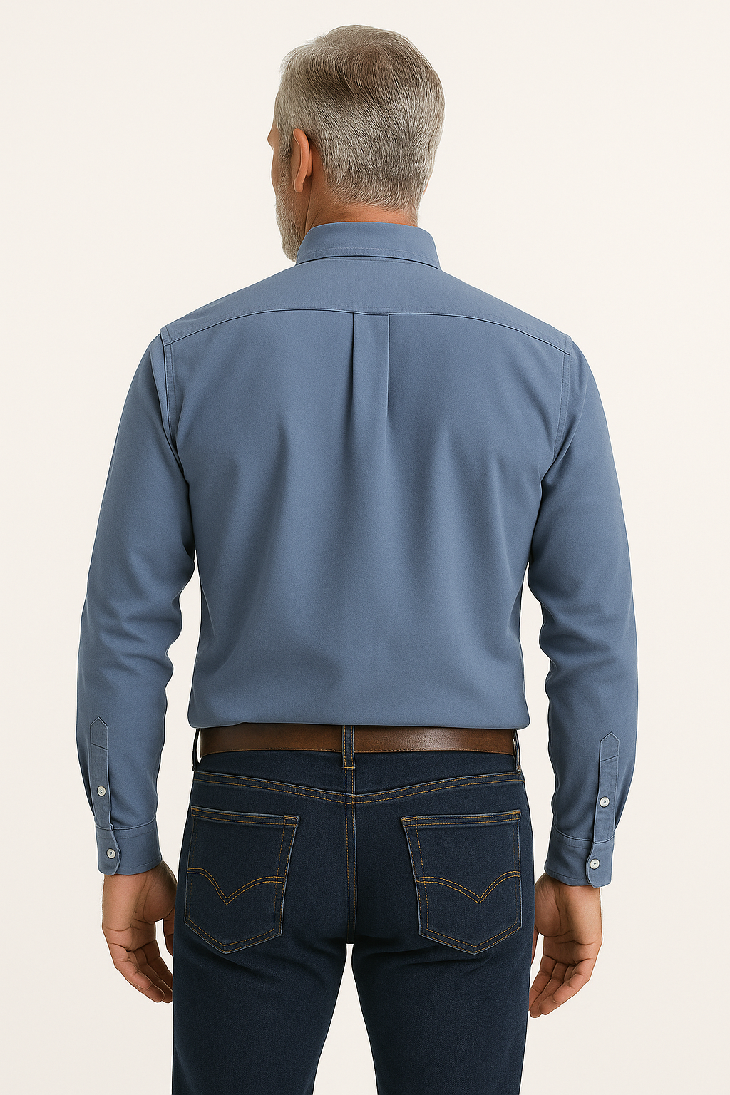 Ronald | Camicia classica in cotone a maniche lunghe – Stile senza tempo in diversi colori - - men's polo men's polo shirt Shirts und Polos - Concept Palermo