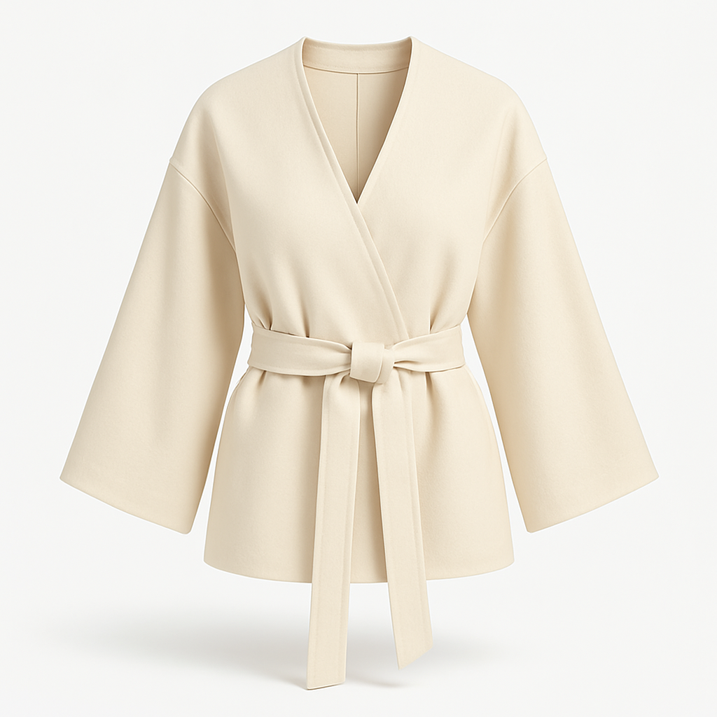 Natalia | Cardigan morbido lavorato a maglia larga - Crema - women clothes - Concept Palermo