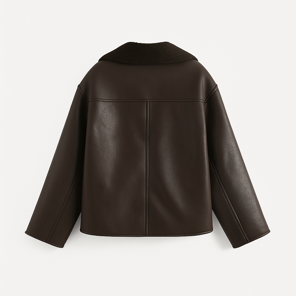 Elina | Giacca in ecopelle dal look audace e femminile - - coats for women female coat Jackets & Coats - Concept Palermo