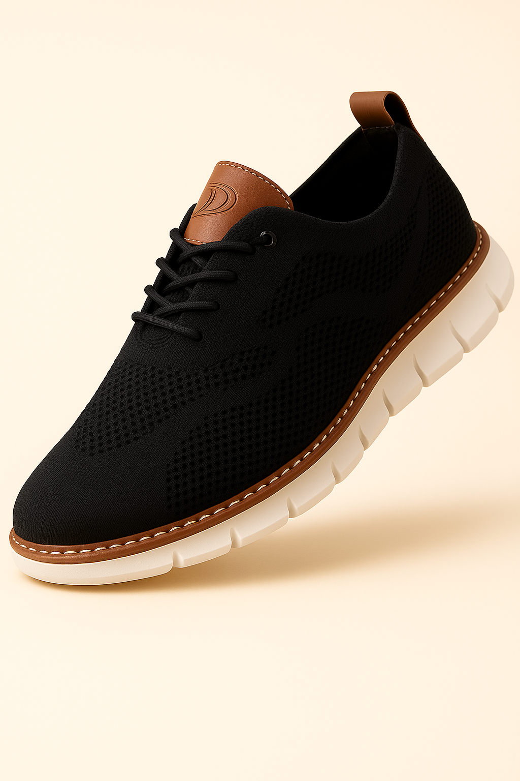 Milo | Sneakers in maglia – Comfort leggero, stile per tutto il giorno - Nero - shoes summer shoes warm weather shoes - Concept Palermo