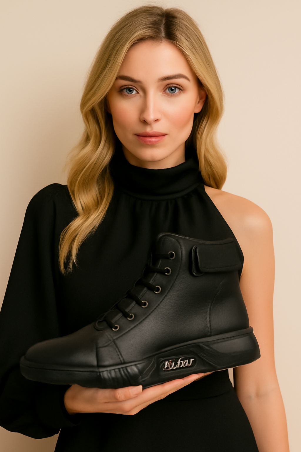 Krista | Stivali alti neri da strada – Presa moderna, comfort in movimento - - Kleidung & Accessoires Leather Boots - Concept Palermo