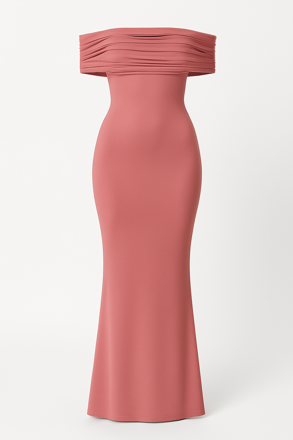 Livia | Elegante abito lungo con spalle scoperte e schiena scoperta - Rosa - Dresses female dress - Concept Palermo