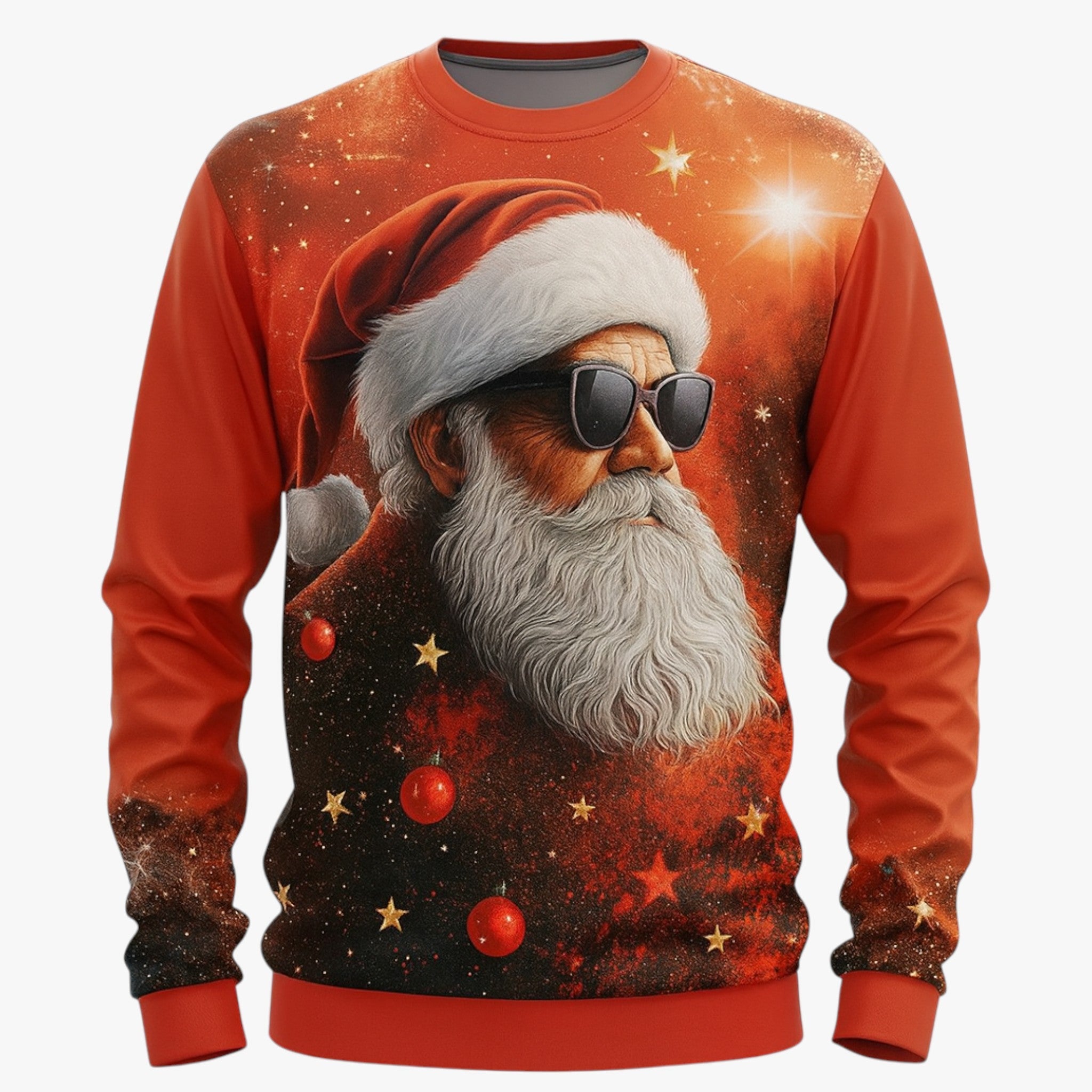 Maglione Natalizio Confortevole da Uomo con Motivo Musicale Festivo per un'Atmosfera Accogliente - Design 2 - 3D-geprinte trui casual kerstmode feestdagen trui kerstsweater heren lange mouwen shirt muziekpatroon trui ronde hals sweater winter kleding heren - Concept Palermo