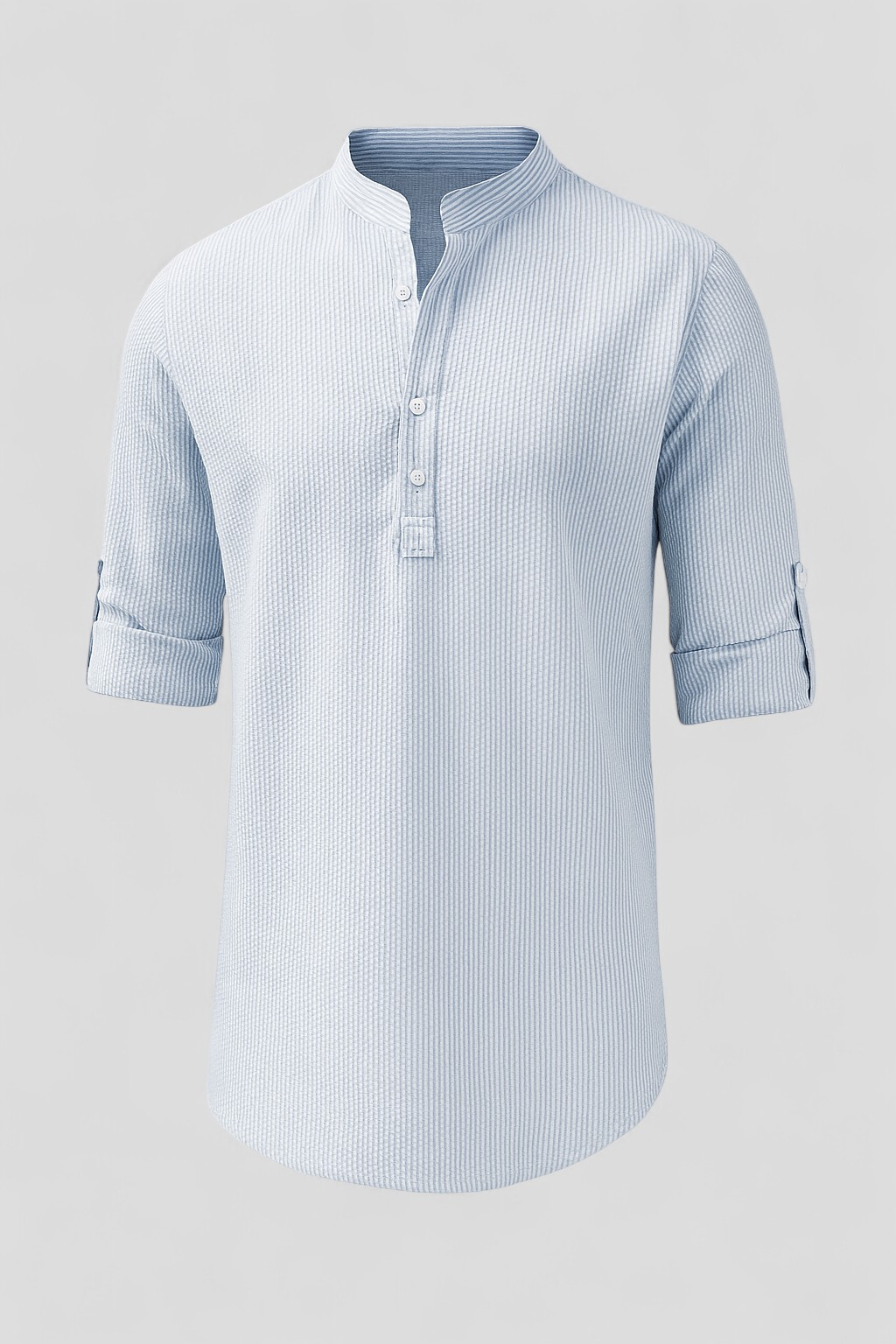 Gerardo | Camicia Uomo Estiva Elegante e Confortevole - Blu - abbigliamento casual uomo abbigliamento elegante uomo camicia comoda camicia estiva uomo camicia per lavoro camicia per ogni occasione camicia traspirante look raffinato stile versatile taglie uomo S-5XL - Concept Palermo