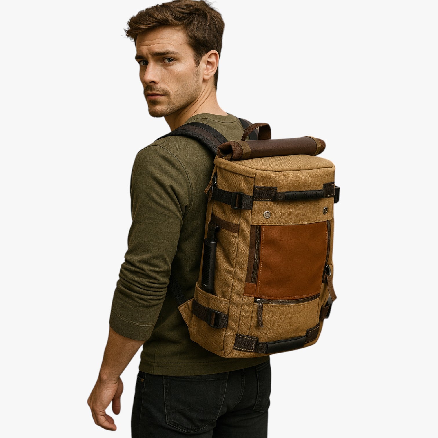 Jonas | Zaino da campeggio: impermeabile, spazioso e pronto per qualsiasi avventura - - Backpack Bags camping bag mens bag - Concept Palermo