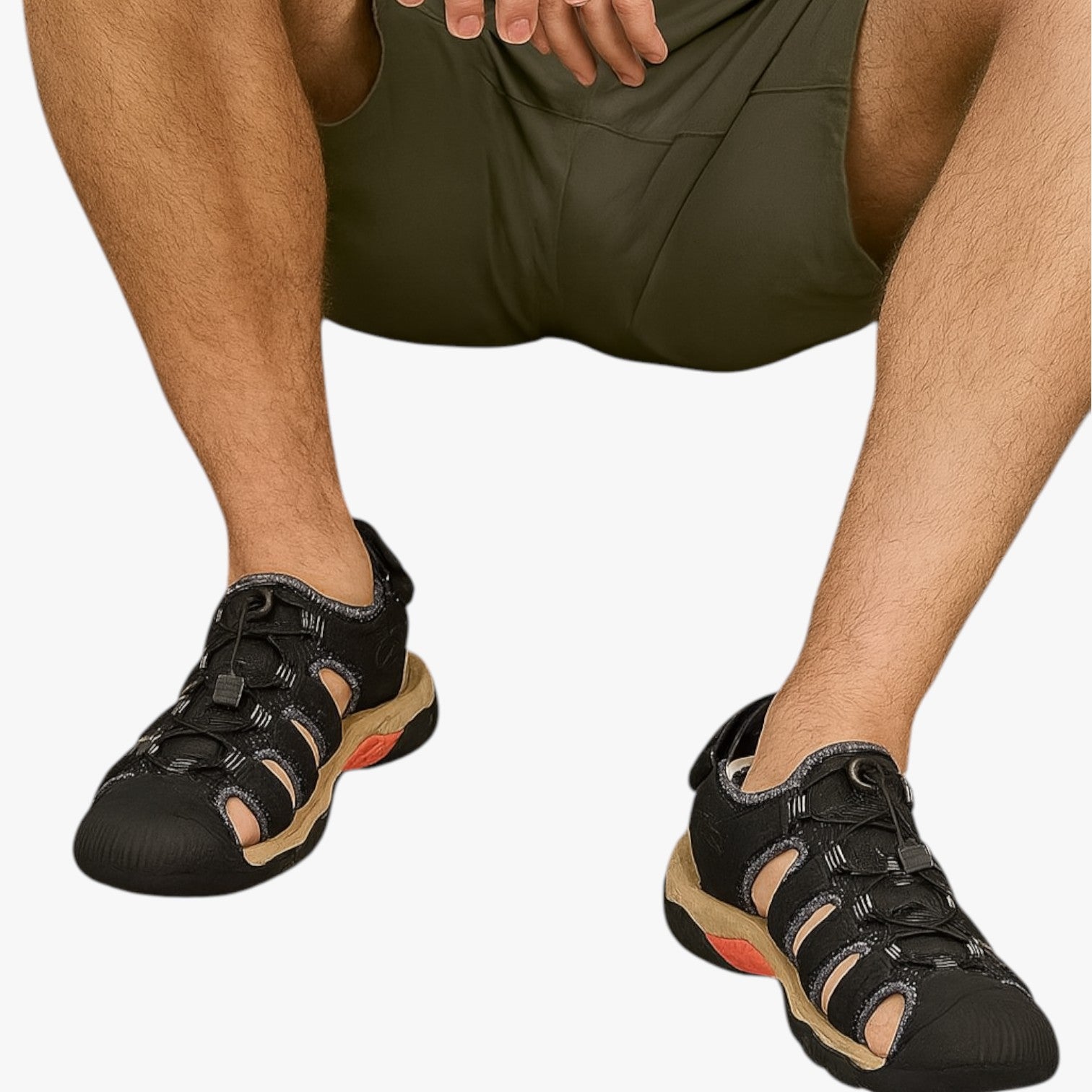 Marcus | Sandali da trekking chiusi da uomo per comfort e protezione sui sentieri - - Footwear mens footwear sandals sandals for men summer footwear - Concept Palermo