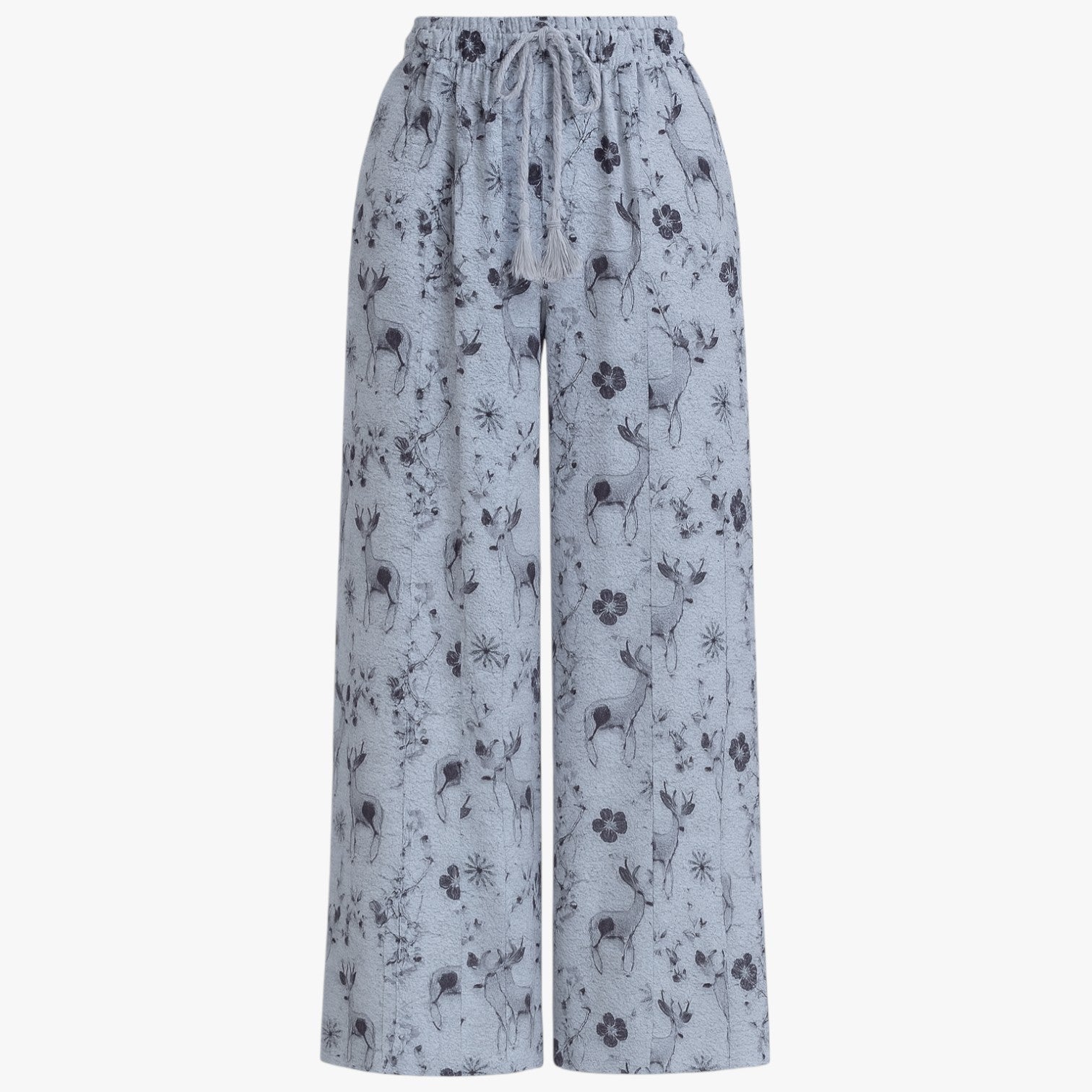 Cheryl | Pantaloni estivi in chiffon con tasche – Leggeri e casual - Blu - pants pants for women women pants - Concept Palermo