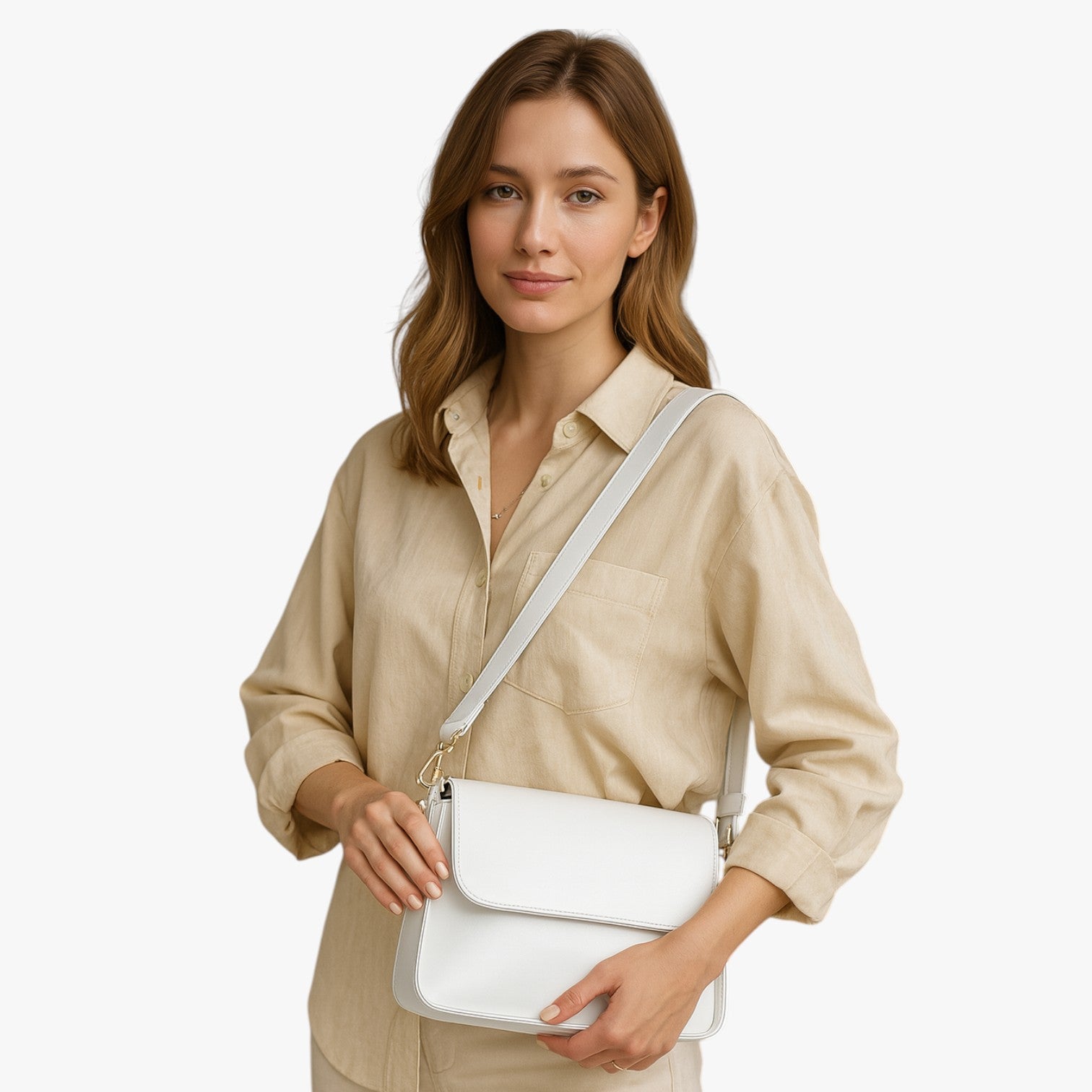 Quinn | Mini Borsa a Tracolla in Pelle PU 2024 - - bag Bags Shoulder Bags women bag women bags Women's shoulder bag - Concept Palermo