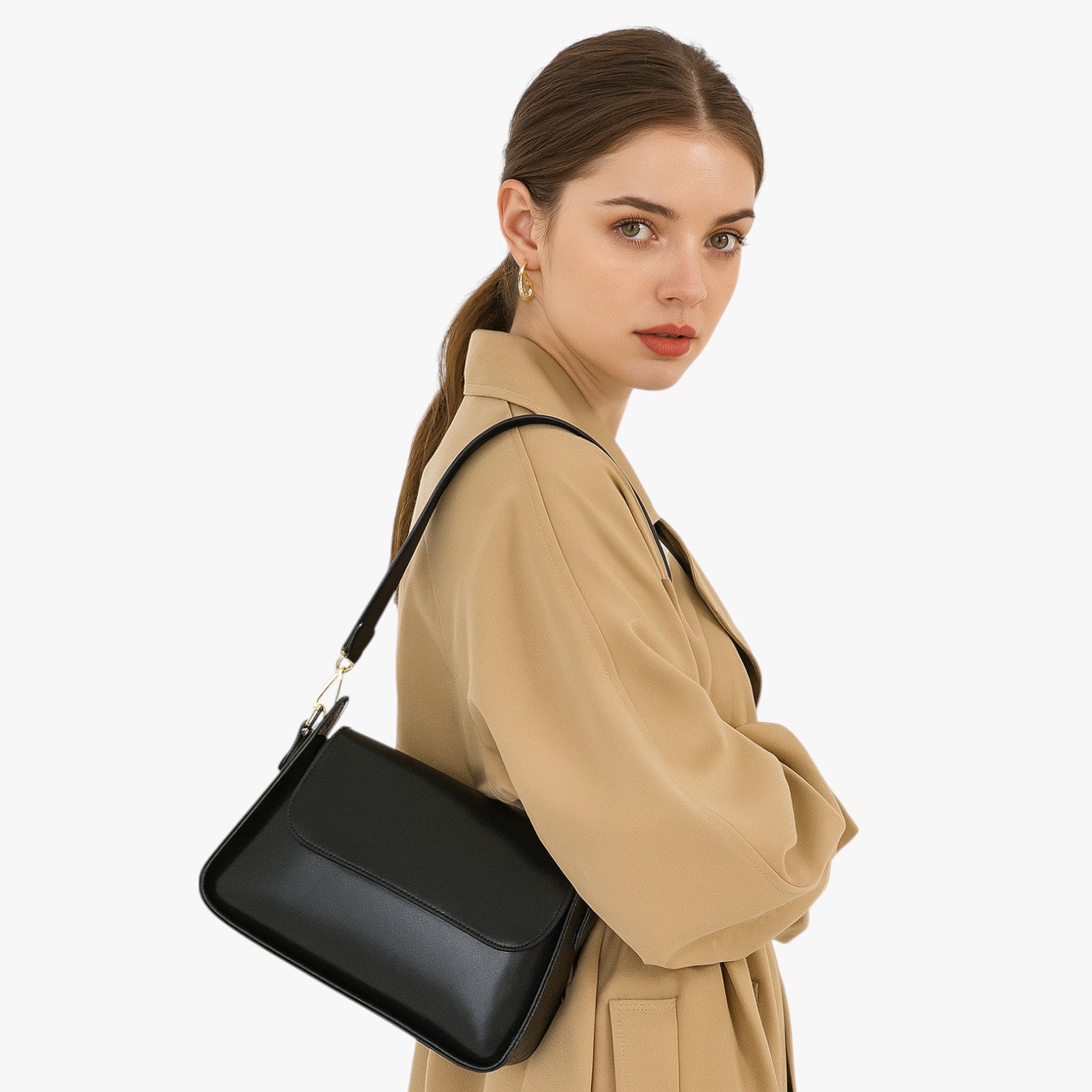 Quinn | Mini Borsa a Tracolla in Pelle PU 2024 - - bag Bags Shoulder Bags women bag women bags Women's shoulder bag - Concept Palermo