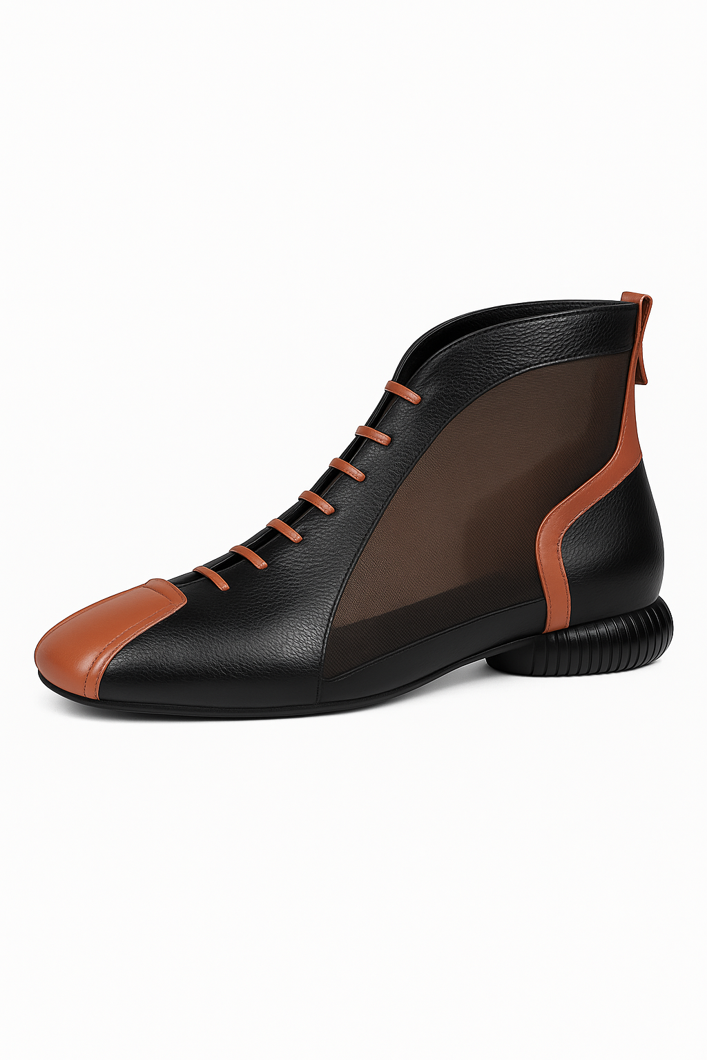 Naomi | Sneakers Estive in Rete Bicolore con Suola Bassa - Nera - shoes shoes for women shoes woman Shoes women woman shoes summer 2025 - Concept Palermo