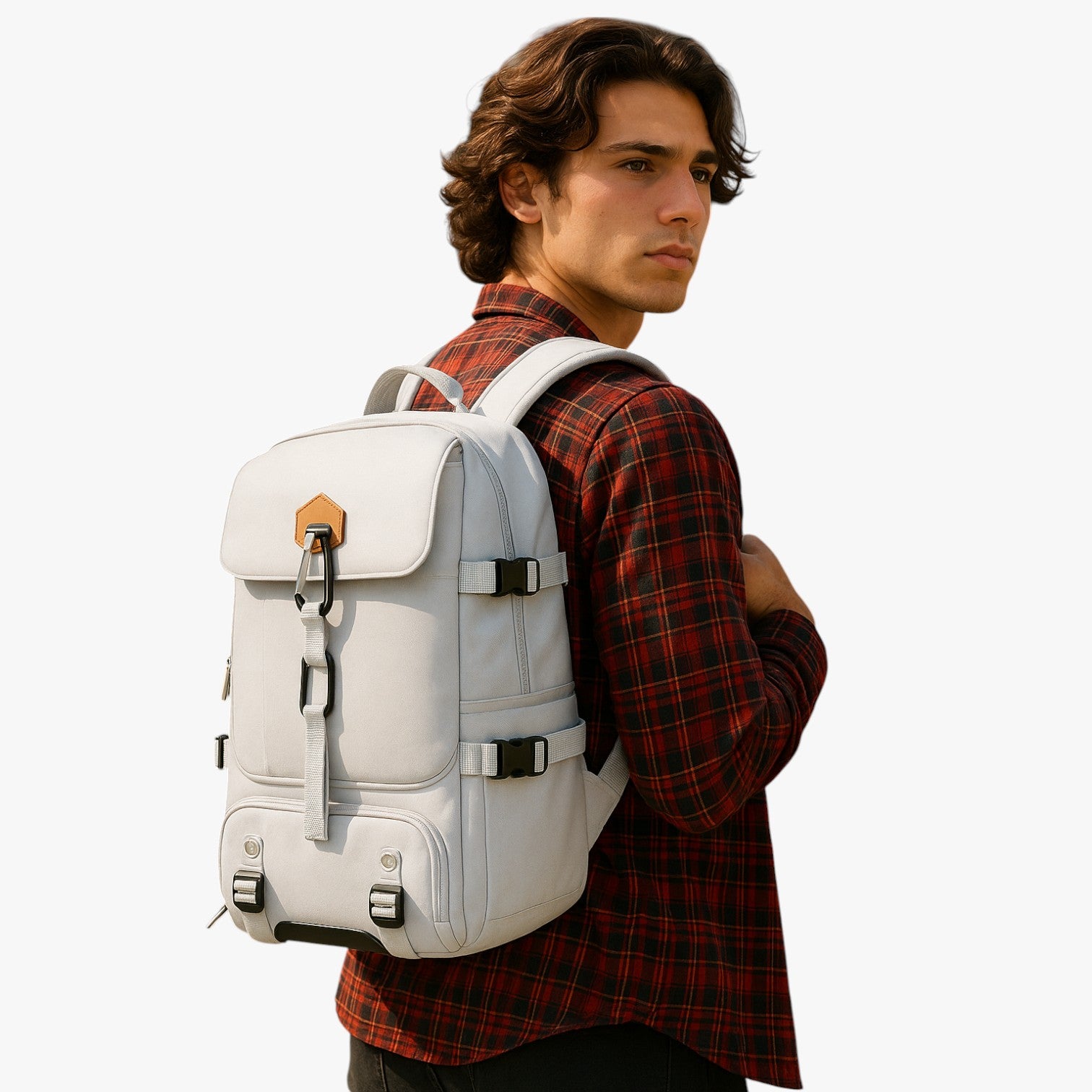 Antonio | Zaino da uomo di grande capacità, impermeabile e versatile per viaggi e studio - - Backpacks Bags bags for men mens bag - Concept Palermo