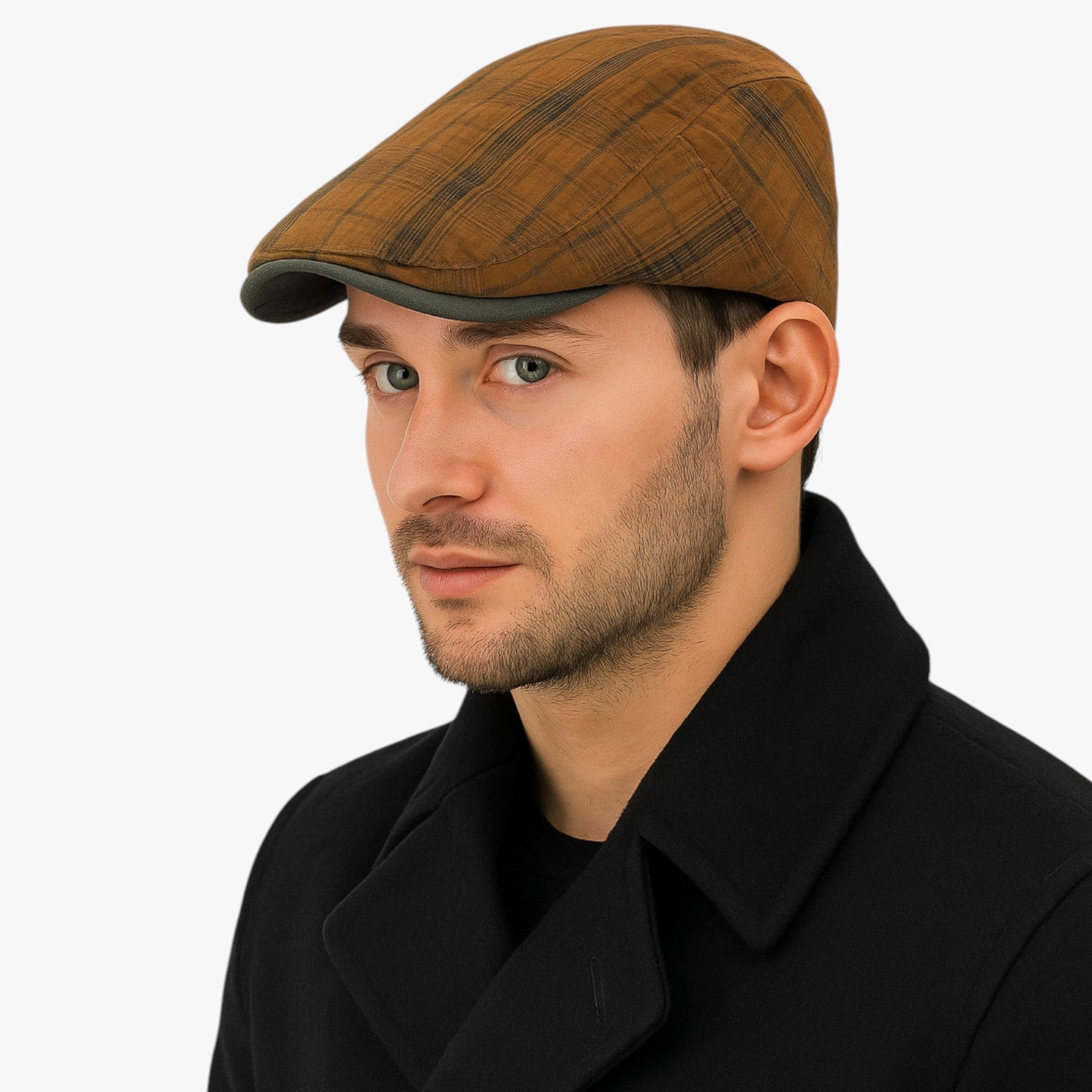 Sevyn | Berretto Tartan Retro in Cotone - - caps mens cap - Concept Palermo
