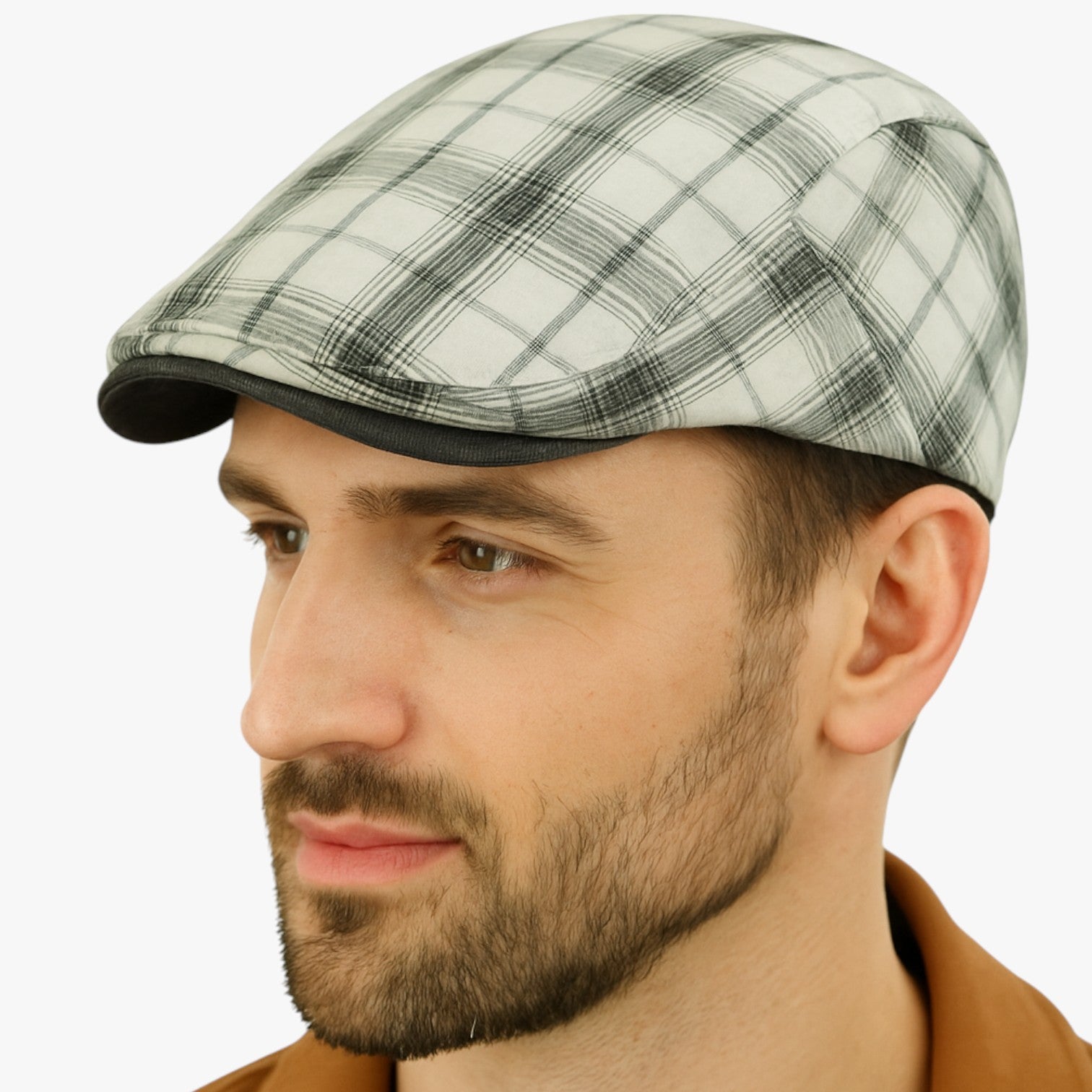 Sevyn | Berretto Tartan Retro in Cotone - - caps mens cap - Concept Palermo