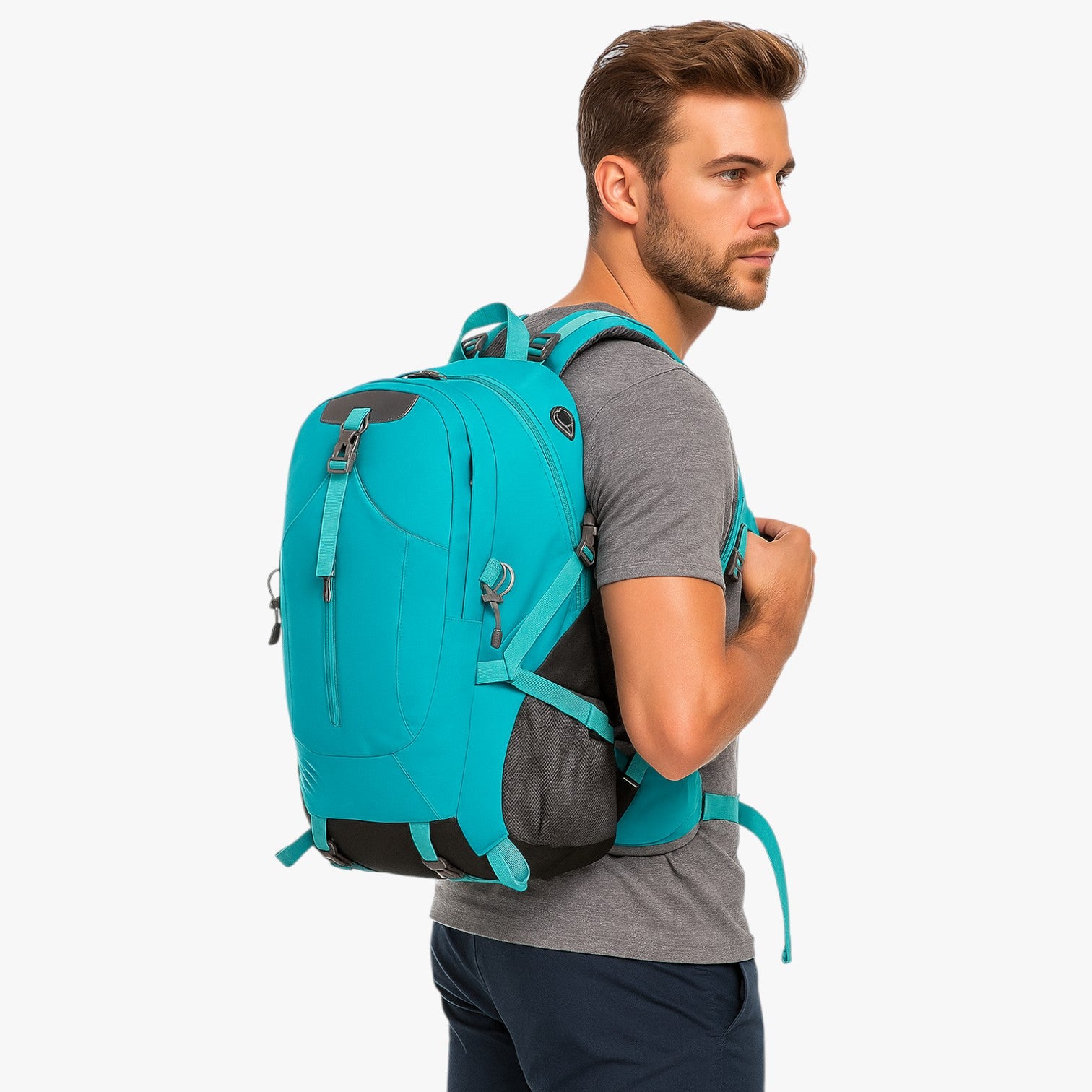 River | Zaino Trekking 40L con Coprizaino Impermeabile - - bag Bags bags for men men bag mens bag - Concept Palermo
