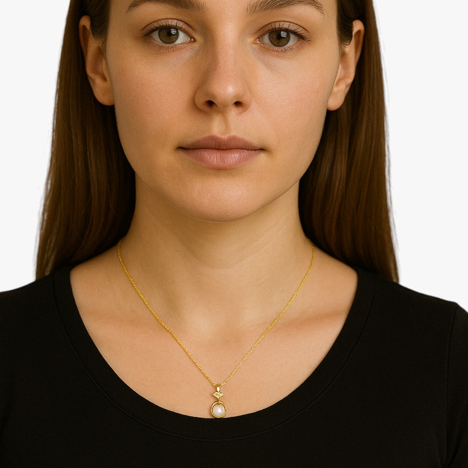 Elina | Collana Borsa con Perla Imitata Eleganza Unica per Occasioni Speciali - - elegant womens necklaces necklace NECKLACES Necklaces for Women - Concept Palermo