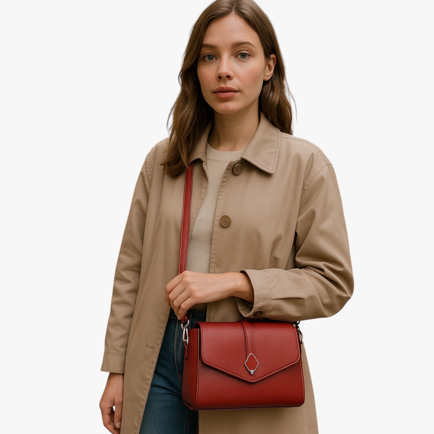 Julianna | Borsa a tracolla in pelle PU di lusso - - handbags women bags Women's handbags Women's shoulder bag - Concept Palermo
