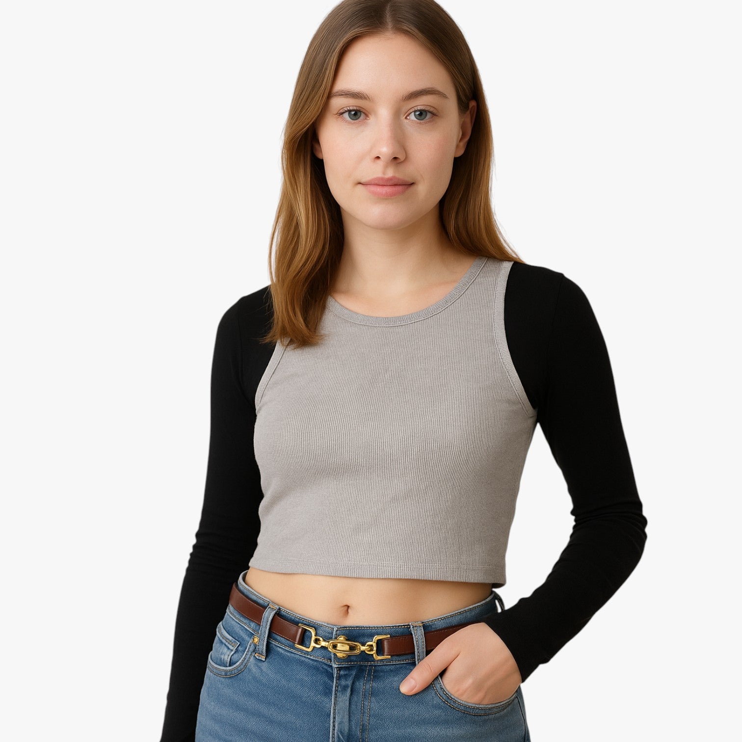 Alora | Cintura sottile in pelle in stile coreano - - Belts waist belt for women Womens belt - Concept Palermo