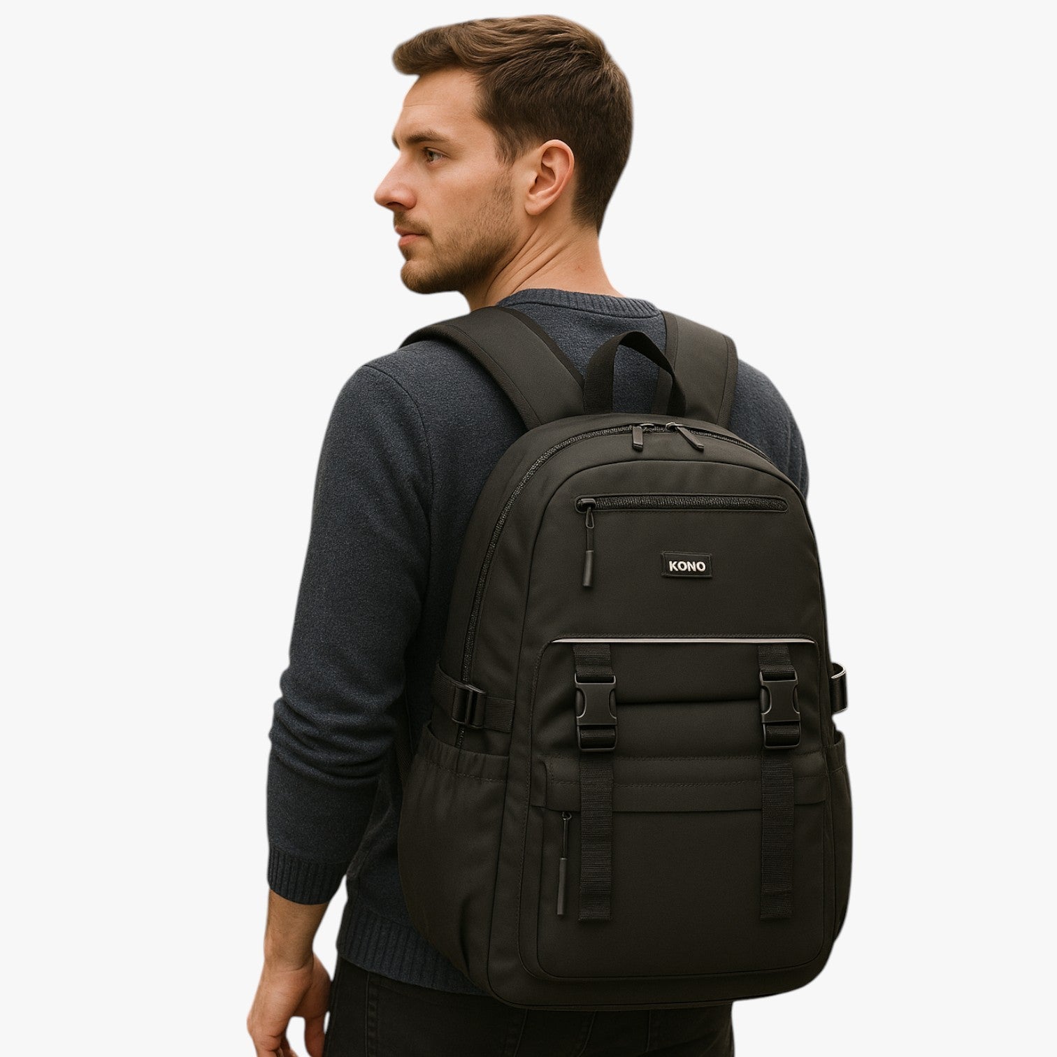Zane | Zaino impermeabile con tasche multiple - - Bags men bag mens bag - Concept Palermo