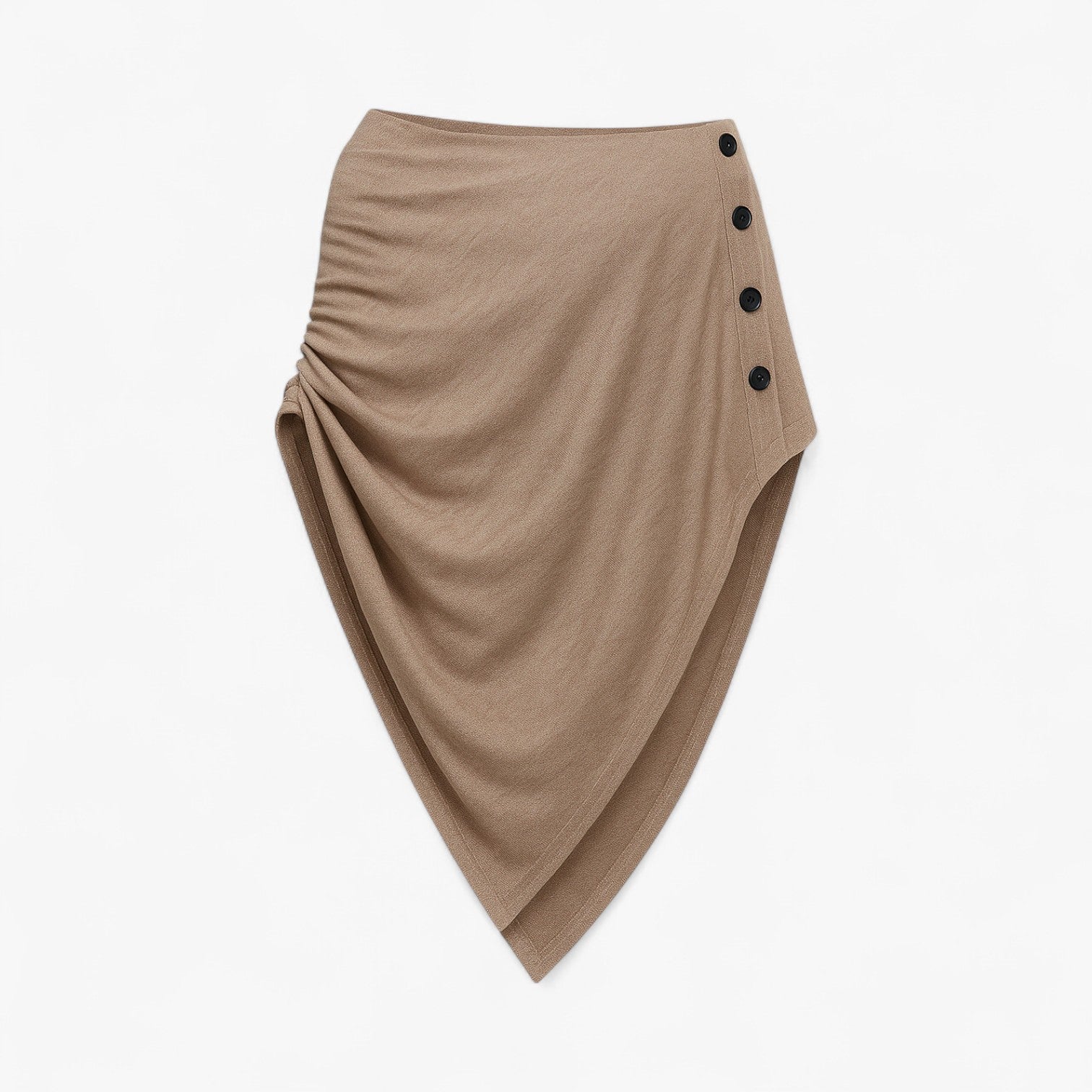 Nics | Mantella solida - Calore avvolgente in ogni cucitura - Colore kaki - dames dames Gebreide jurken Dames jurken dames kleding Gebreide truien - Concept Palermo