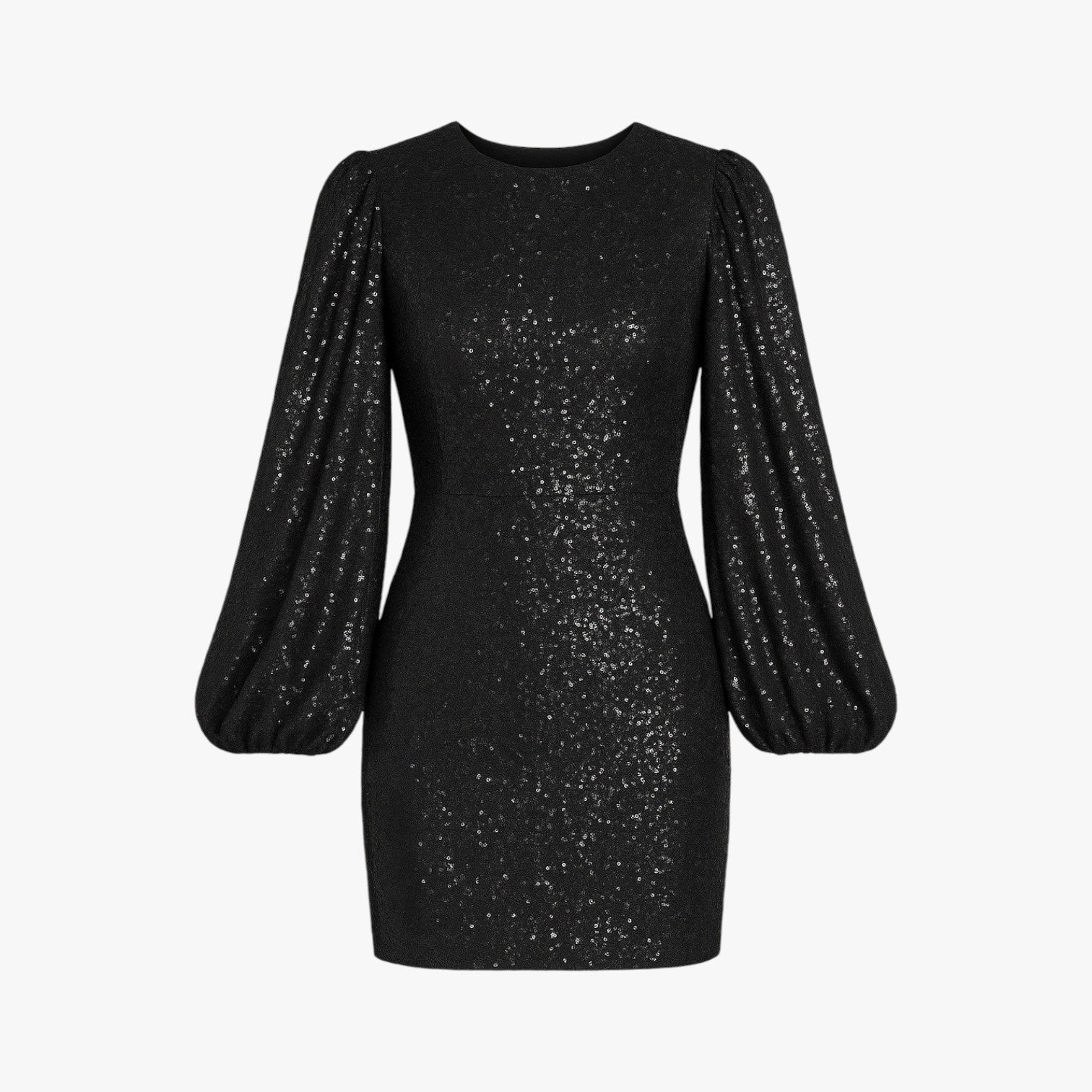 Flavia | Abito midi aderente – Eleganza raffinata, vestibilità perfetta - Svart S - Behagelig kjole Damer Festkjole Kjole Kjoler for kvinner Komfort Midi kjole Midi kjoler - Concept Palermo
