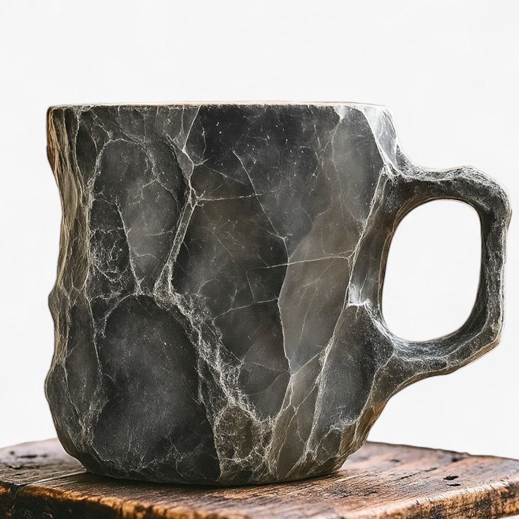 Lina | Tazza Artigianale - Unicità in Ogni Dettaglio - Grigio scuro - Bequemer Griff Besondere Momente Dekorative Tasse Elegantes Geschirr Farbige Tasse Funktionale Kunst Glatte Haptik Handgefertigte Tasse Kaffeetasse Komfort Künstlerisches Design Lässig lässig Tasse Modernes Wohnen Praktisches Design Strukturierte Oberfläche Tasse Teetasse Traditionelles Handwerk Vielseitige Nutzung Visuelles Vergnügen Wohnkultur Zeitloser Stil Ästhetische Anziehungskraft - Concept Palermo