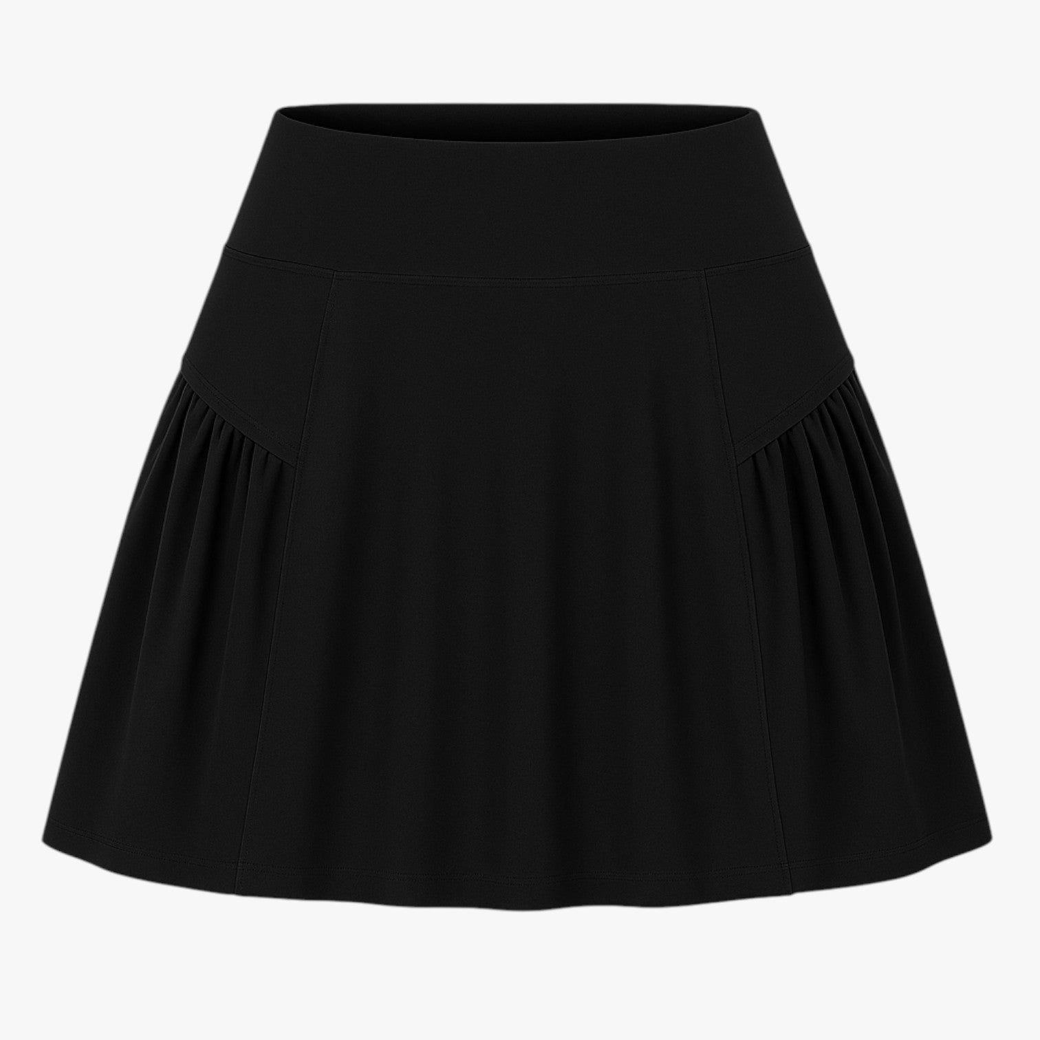 Freja | Gonna da tennis con controllo addominale e tasche - Sort - - Concept Palermo