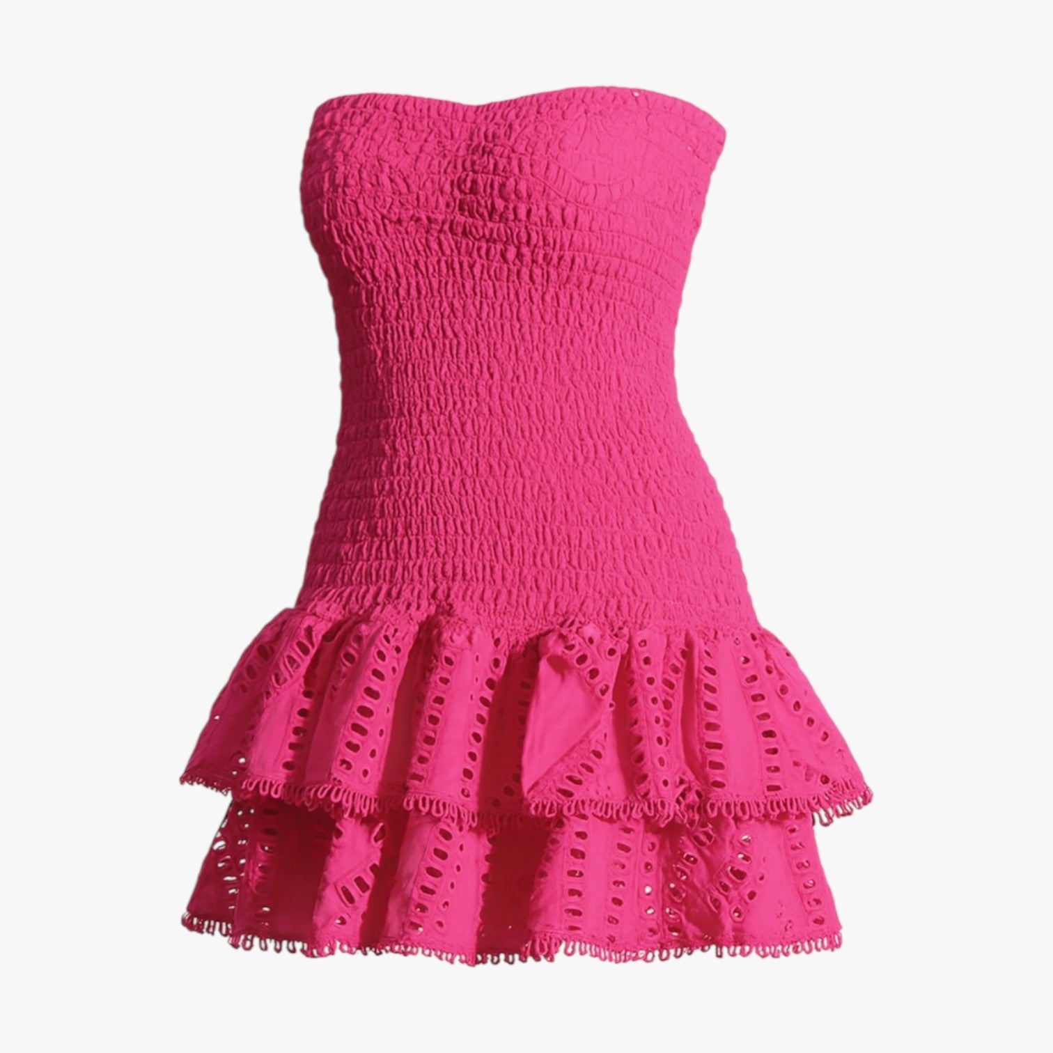 Elena | Vestito senza spalline snellente con scollature - - - Concept Palermo